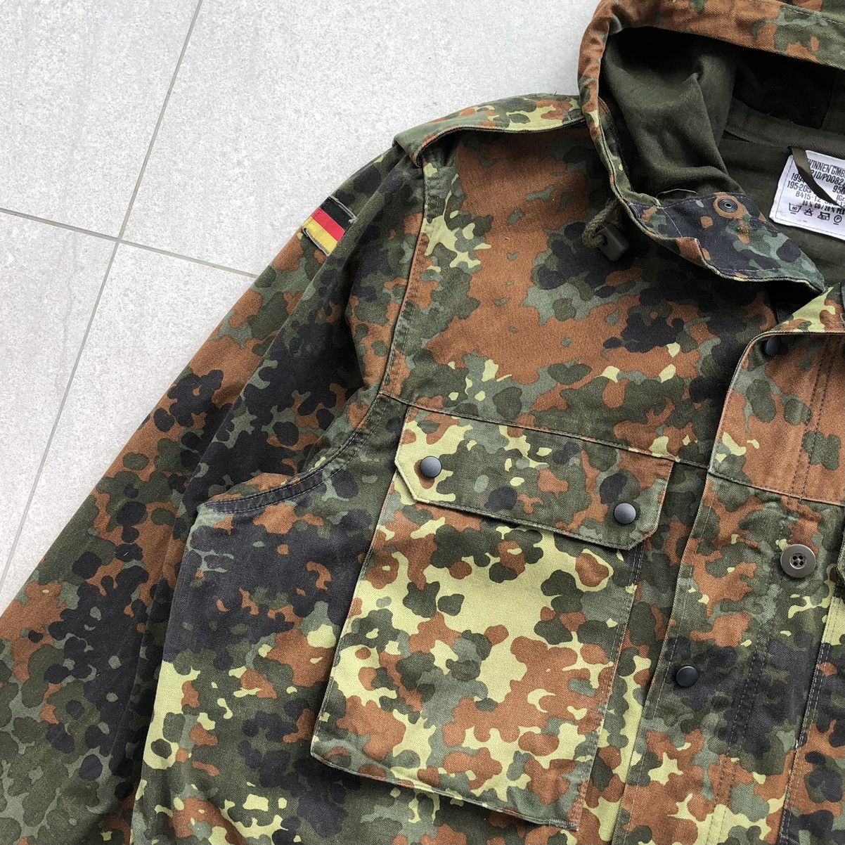 Vintage Vintage 1994 German Army Field Parka Military Jacket Size US L / EU 52-54 / 3 - 5 Thumbnail