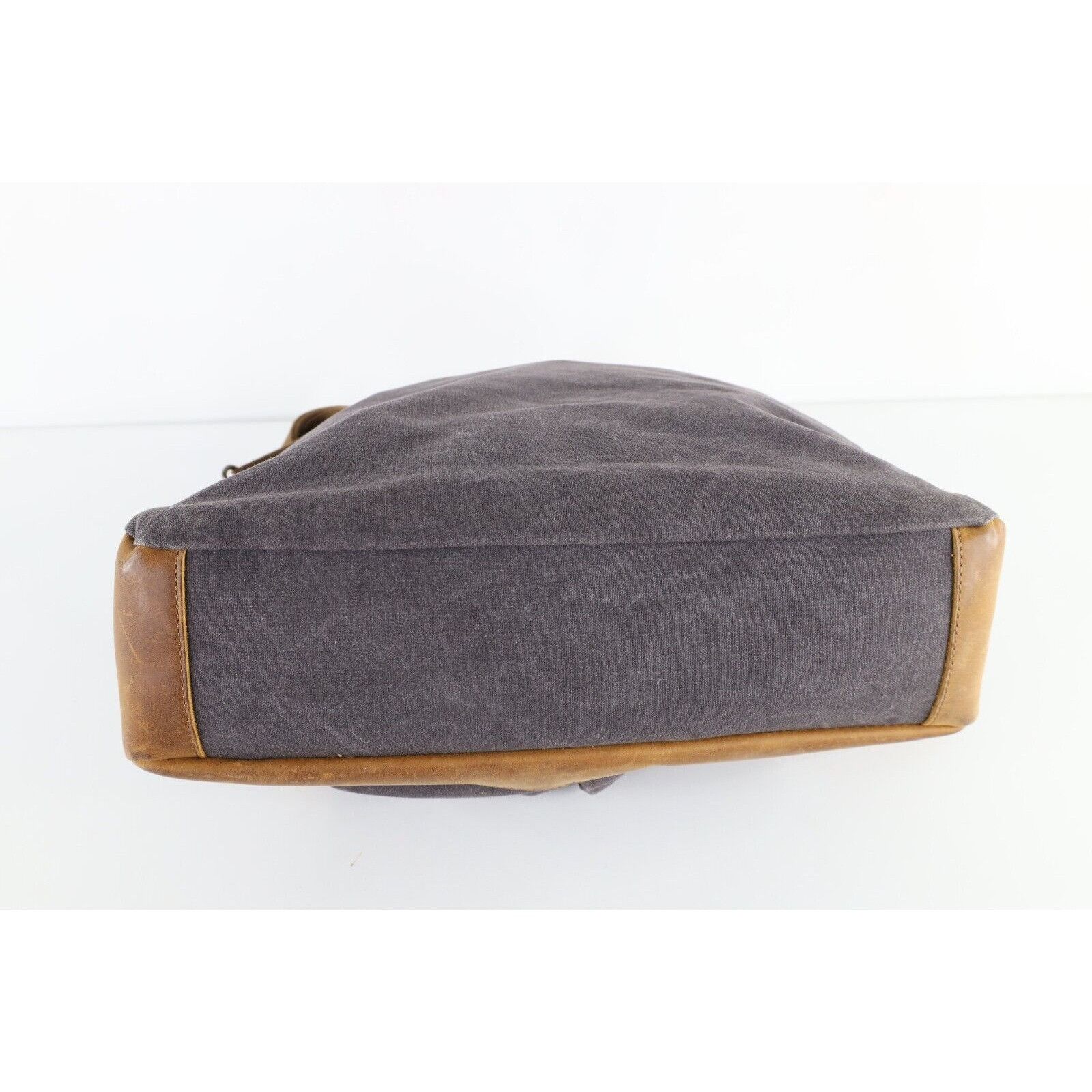 Vintage Vintage Streetwear Leather Canvas Handled Crossbody Bag Size ONE SIZE - 8 Thumbnail