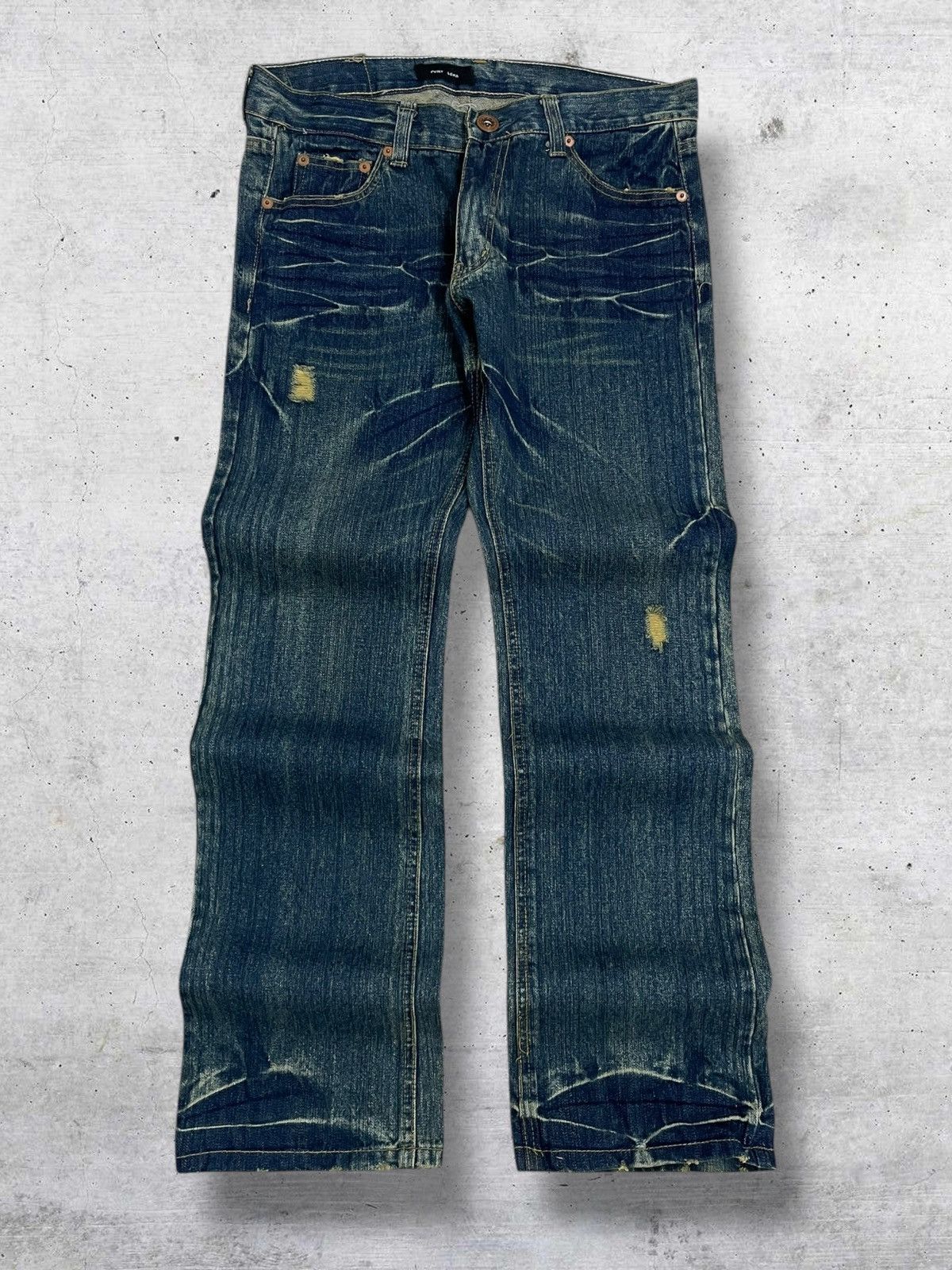 Hysteric Glamour POINT LOMA 1990S JAPAN DESIGNER PEACE&LOVE DAICOCK DENIM Size US 33 - 7 Thumbnail