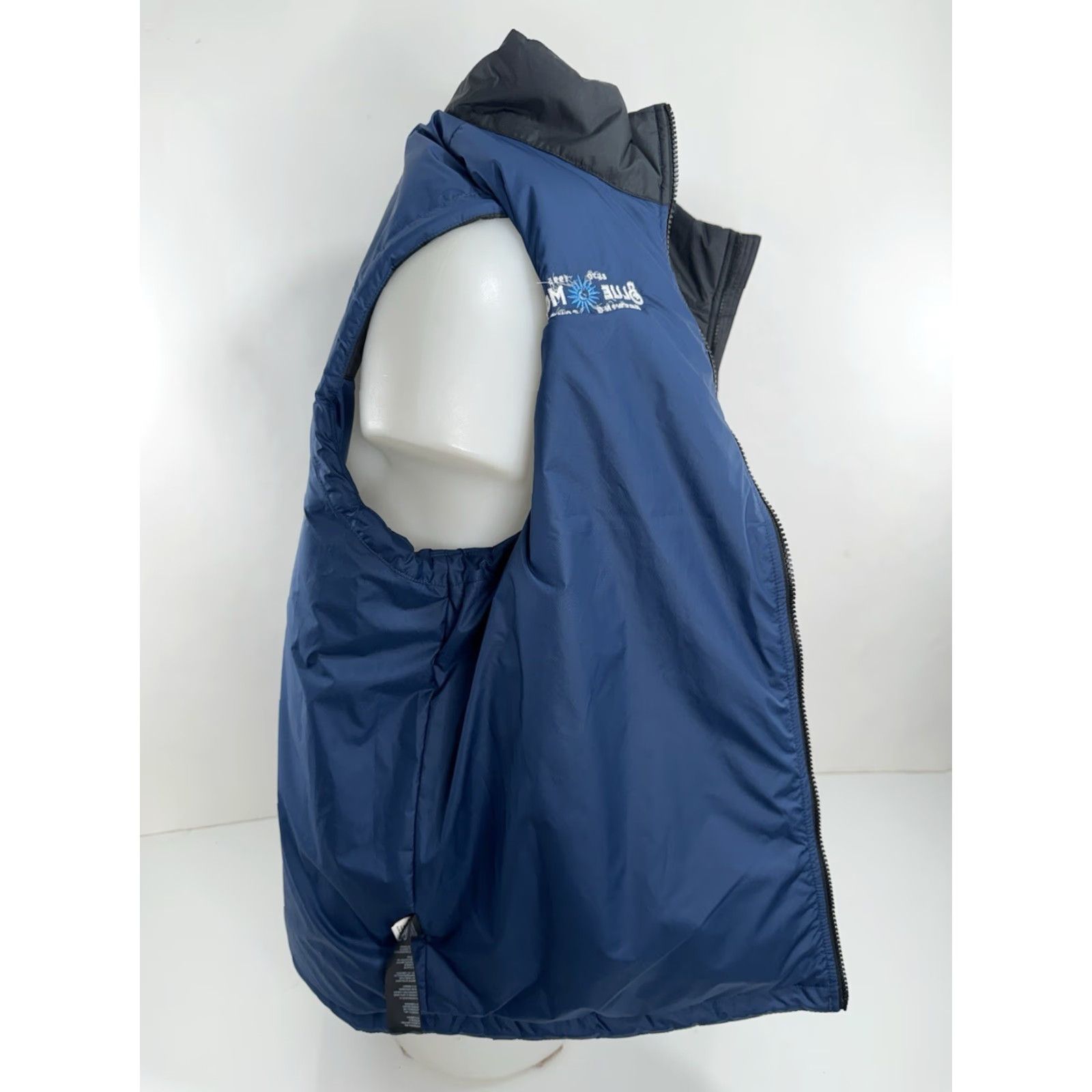 The North Face The North Face Blue Moon Brewing Company - Vest - Mens XL - Blue Quilted Full Zip - Recycled Polyester Size US XL / EU 56 / 4 - 6 Thumbnail
