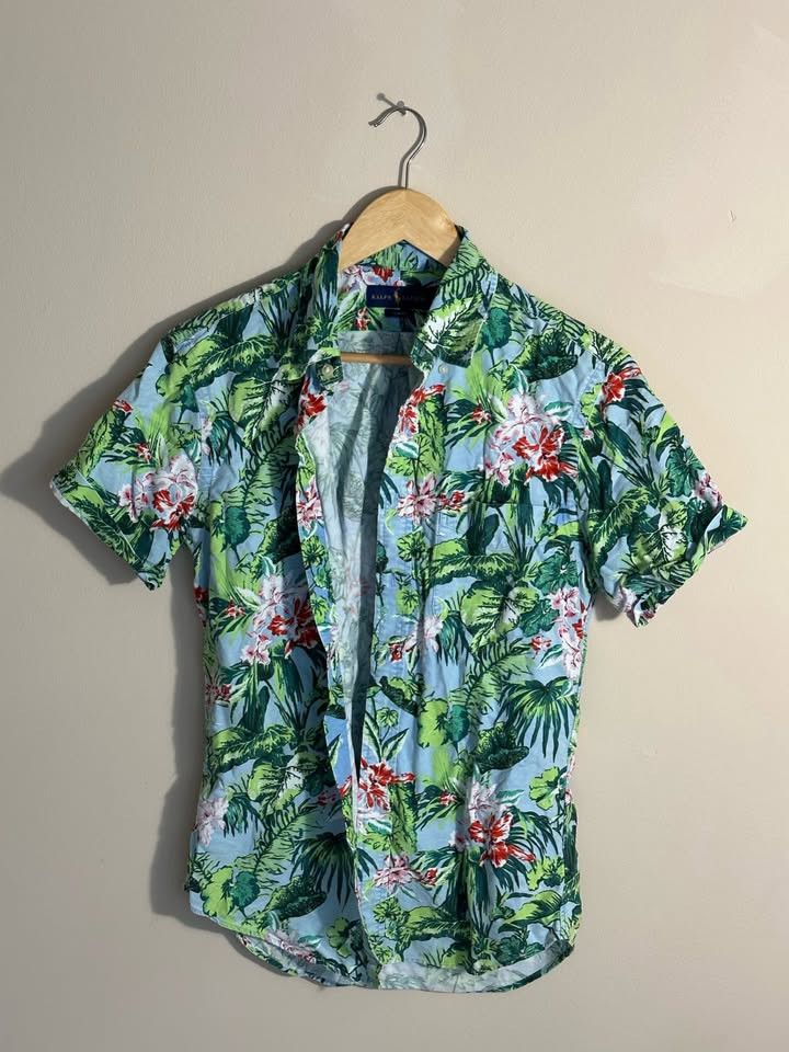 Polo Ralph Lauren Polo Ralph Lauren Hawaiin Shirt Size US S / EU 44-46 / 1 - 1 Thumbnail