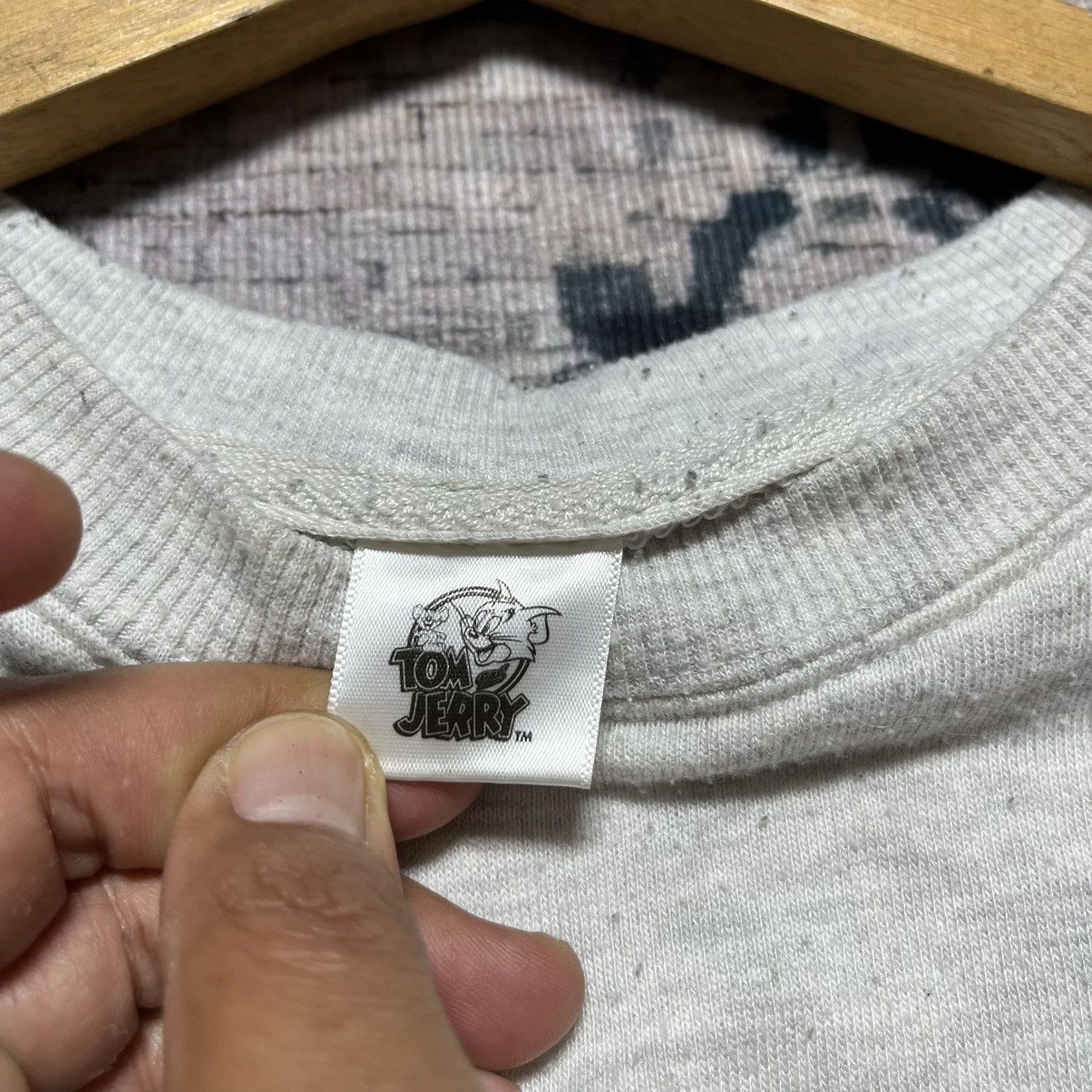 Cartoon Network × Japanese Brand ⚡️STEALS⚡️Tom and Jerry Velvet Backhit Logo Sweetshirts Size M / US 6-8 / IT 42-44 - 4 Thumbnail