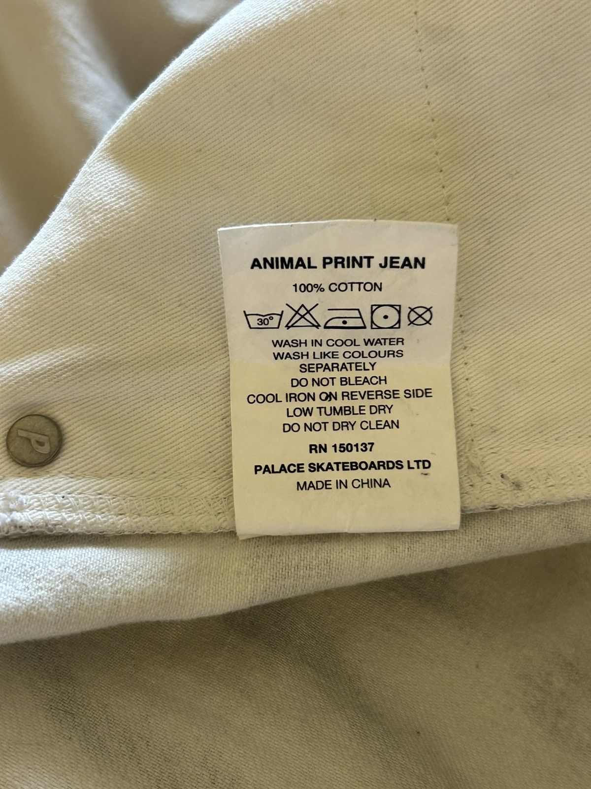 Palace Palace Animal print denim Size US 30 / EU 46 - 5 Thumbnail