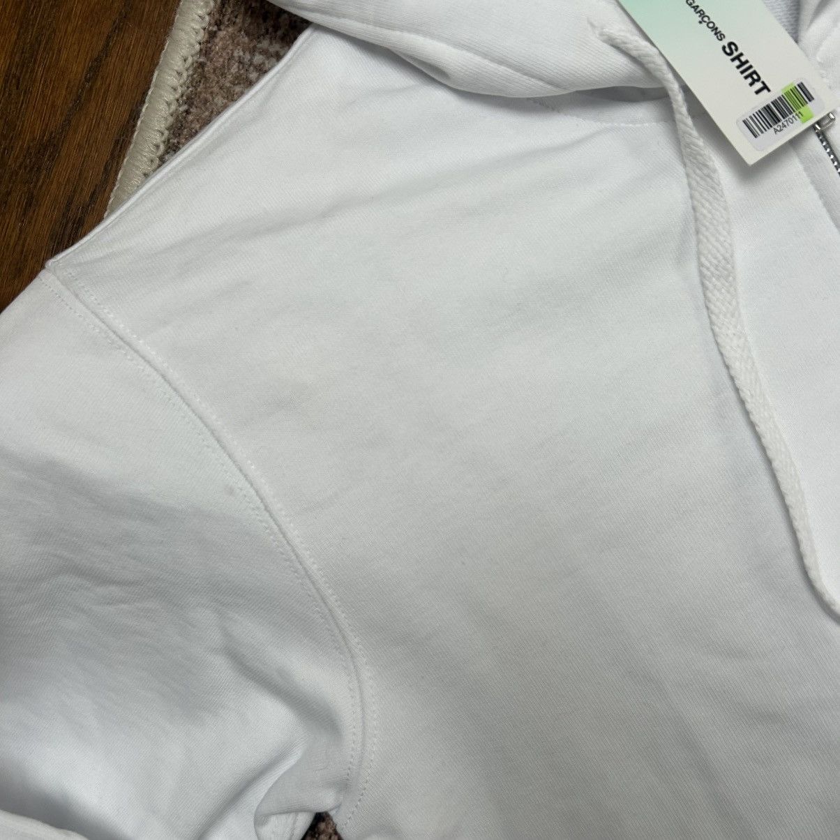 Comme des Garcons SHIRT × Lacoste Comme des garcons shirt x Lacoste white zip up hoodie Size US S / EU 44-46 / 1 - 4 Thumbnail