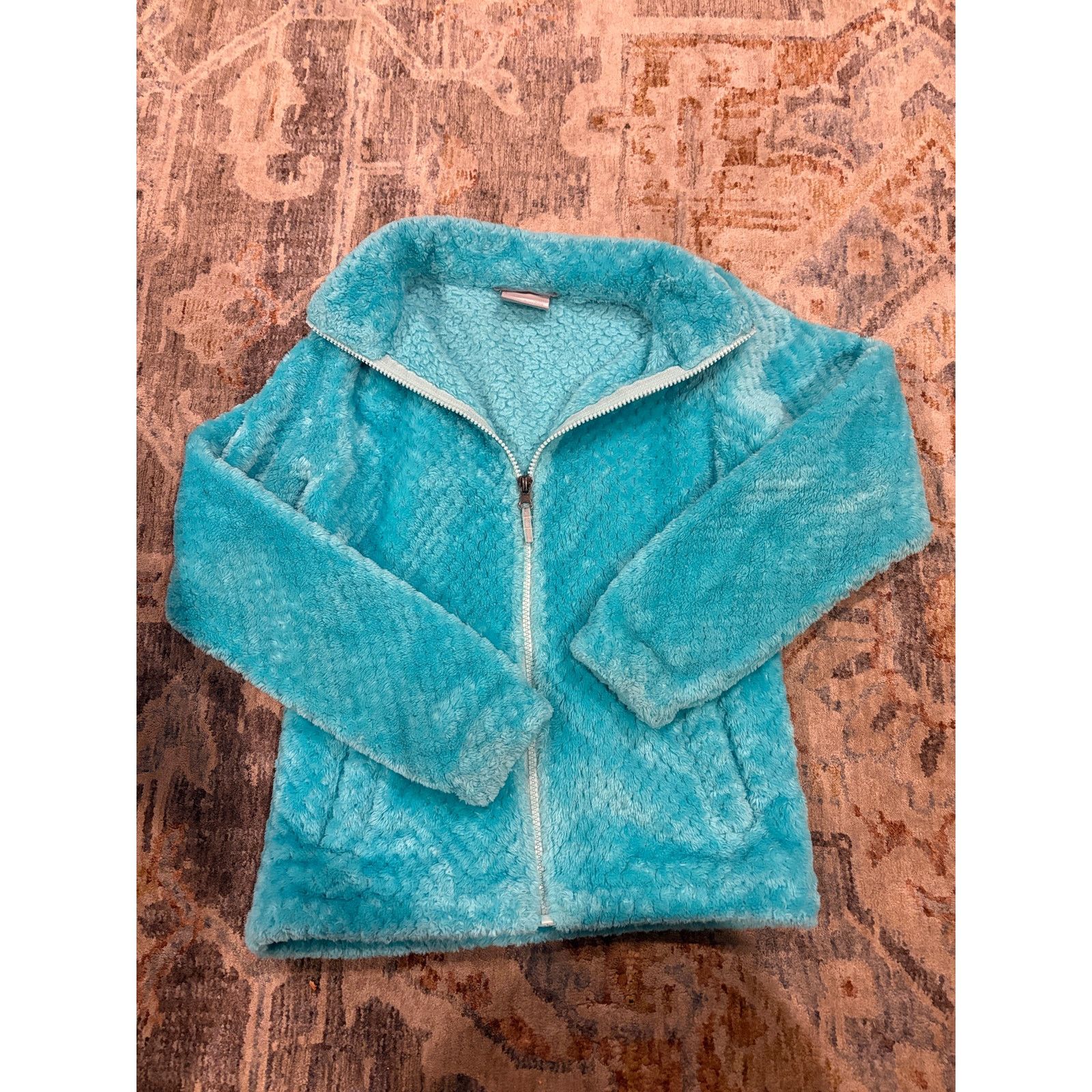 Columbia Columbia Sportswear Fleece Women’s Medium Teal Full Zip Size M / US 6-8 / IT 42-44 - 3 Thumbnail