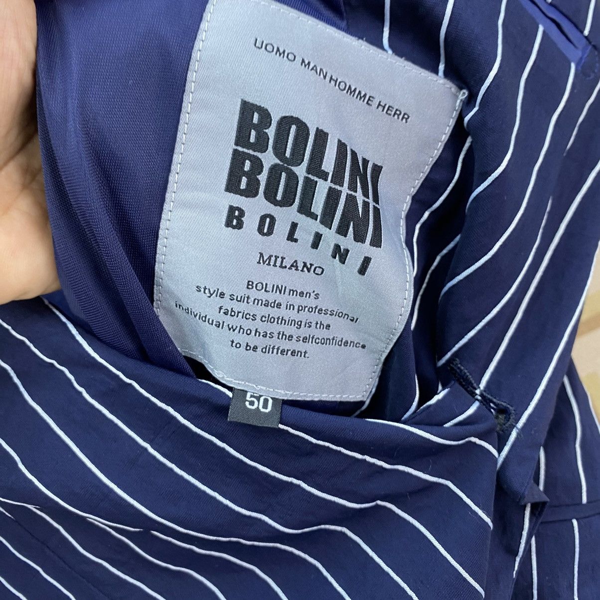 Other 🫶 Bolini Milano Stripes Daily Jacket Size US M / EU 48-50 / 2 - 3 Thumbnail