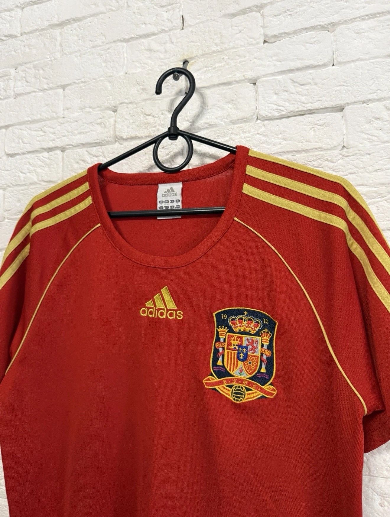 Adidas Adidas Spain Home Jersey 08/09 Football Shirt Sz S Size US S / EU 44-46 / 1 - 2 Thumbnail