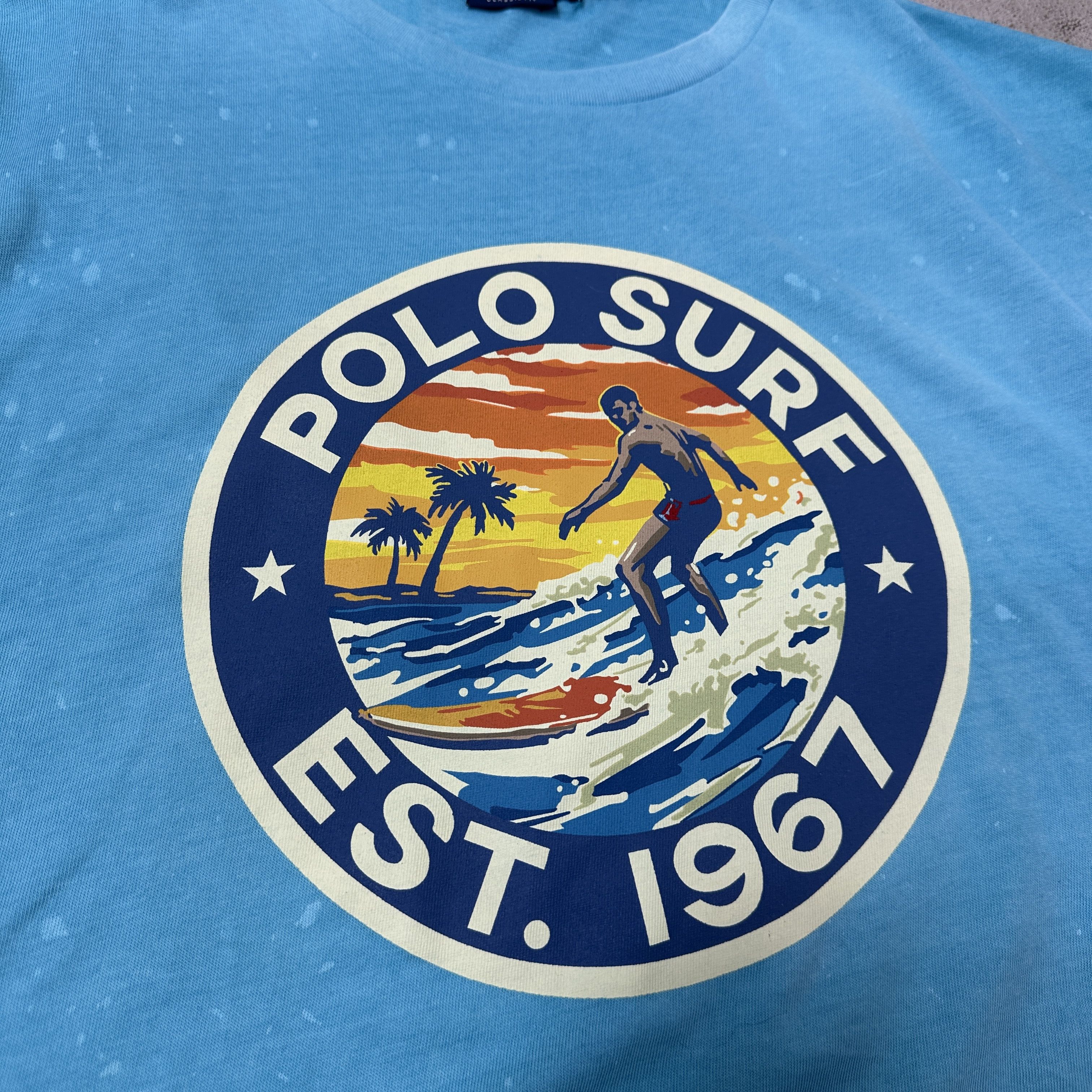 Polo Ralph Lauren Vintage Streetwear Sporty Polo Surf Ralph Lauren T-shirt Y2K Size US L / EU 52-54 / 3 - 2 Thumbnail