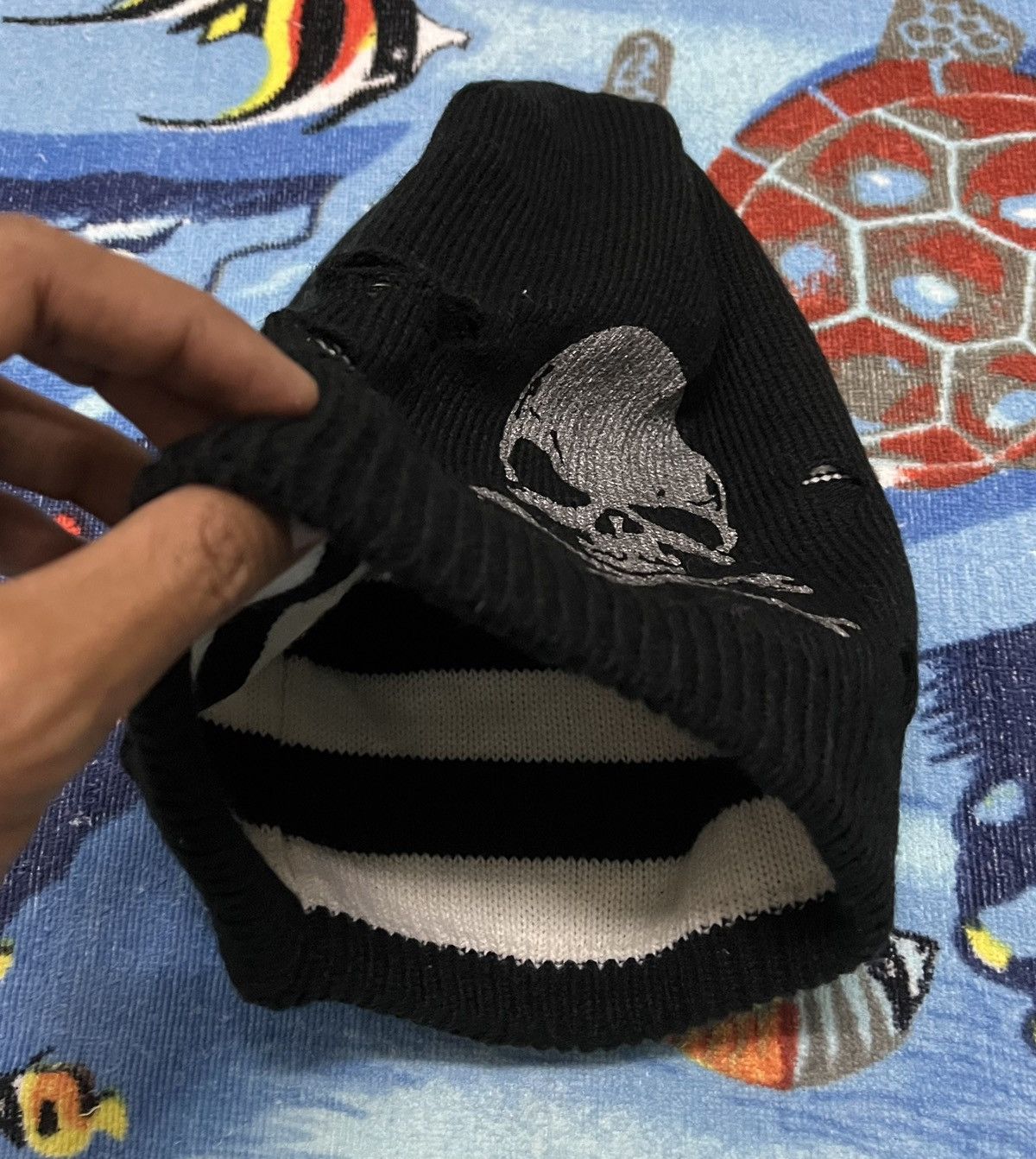 Japanese Brand Japanese Brand Punk Design Skulls Beanies x Rare Size ONE SIZE - 7 Thumbnail