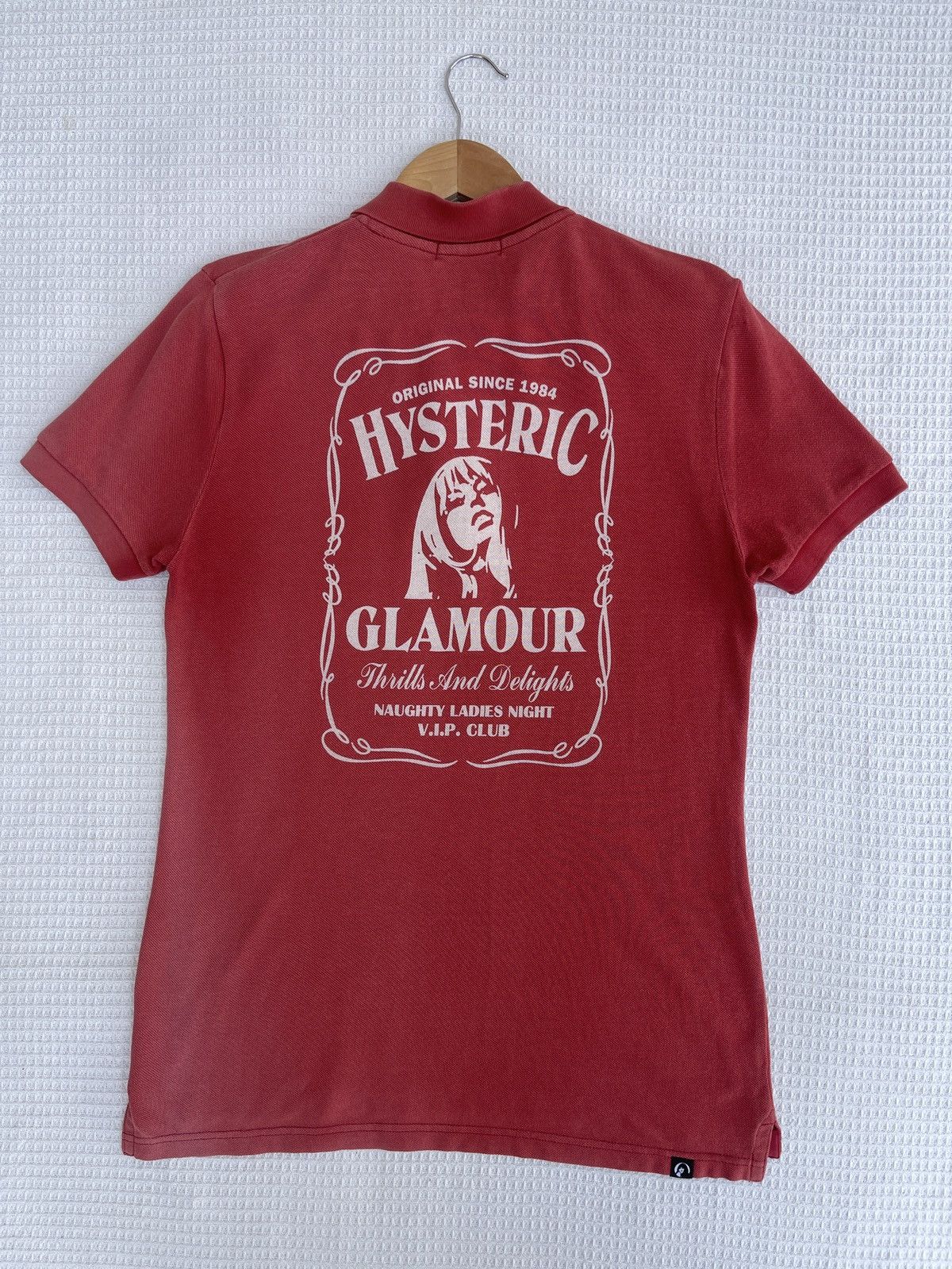 Hysteric Glamour Rare🔥Hysteric Glamour Naughty Ladies Night Polo Tee Size US M / EU 48-50 / 2 - 13 Thumbnail