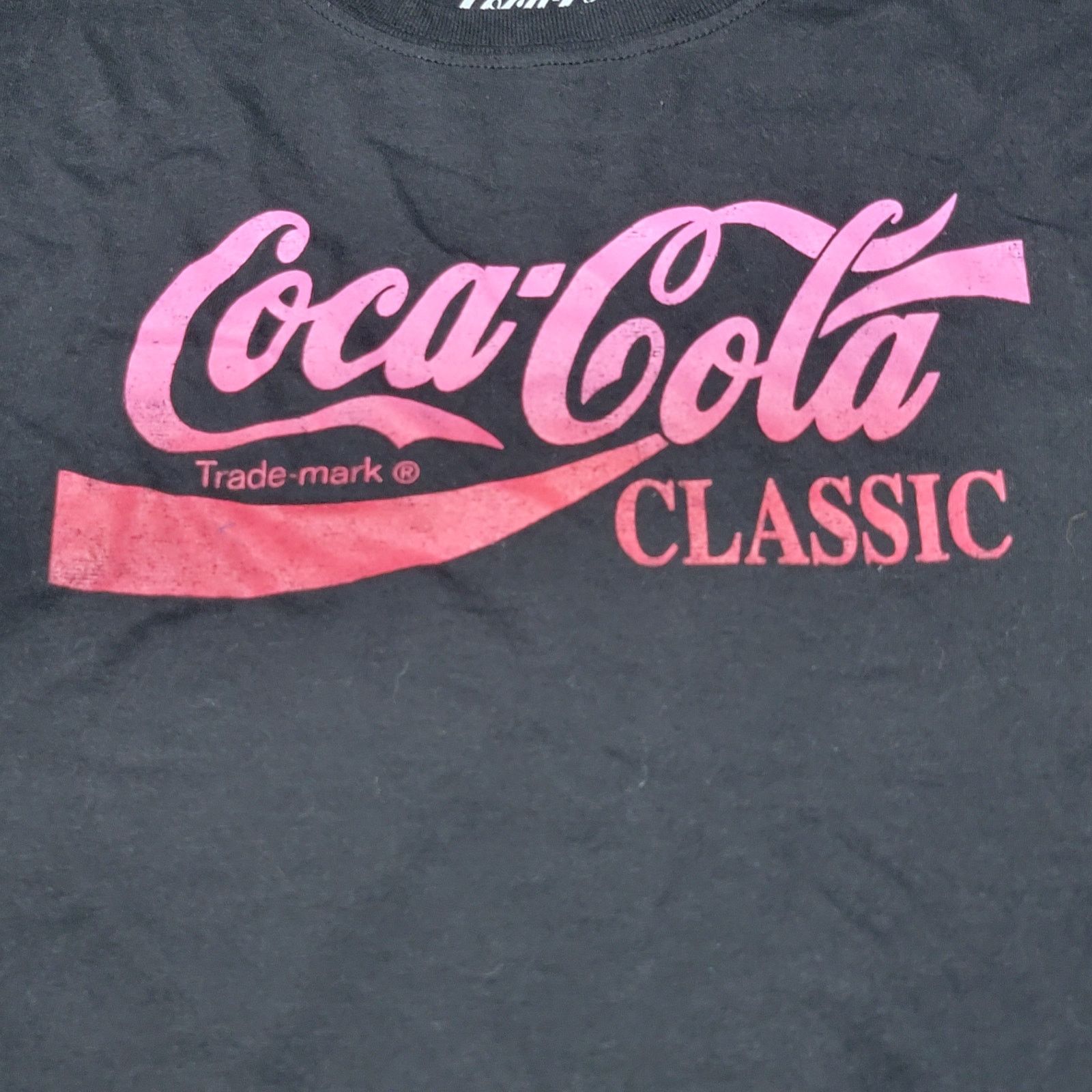 Coca Cola Coca-Cola Cut Crop Tee "Coca-Cola Classic" Logo - Size Small Size S / US 4 / IT 40 - 2 Thumbnail