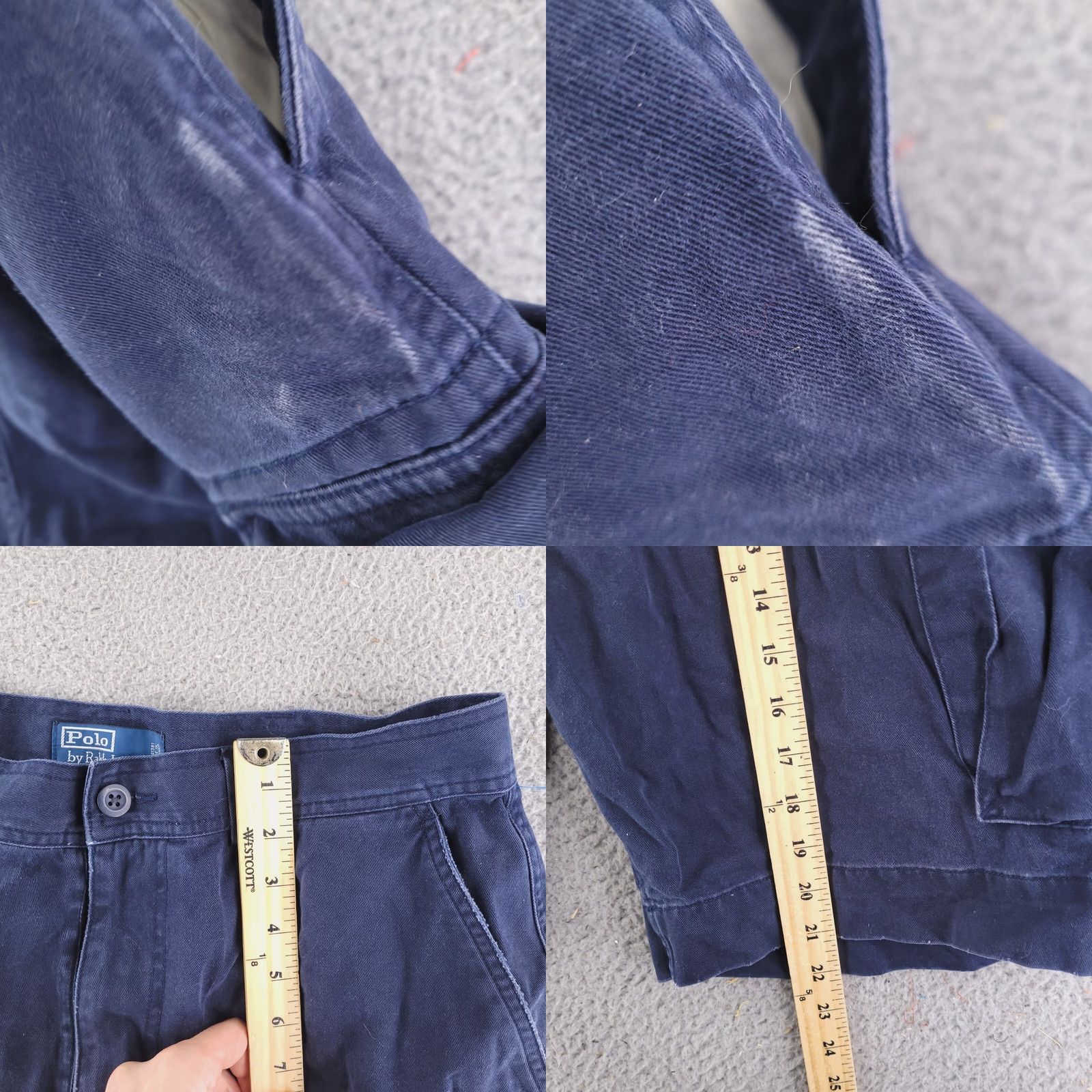 Polo Ralph Lauren Polo Ralph Lauren Shorts Cargo Men 35 Blue Cotton Vintage Polo Ralph Lauren Cargo Shorts Men 35 Blue Cotton Retro Size US S / EU 44-46 / 1 - 8 Thumbnail