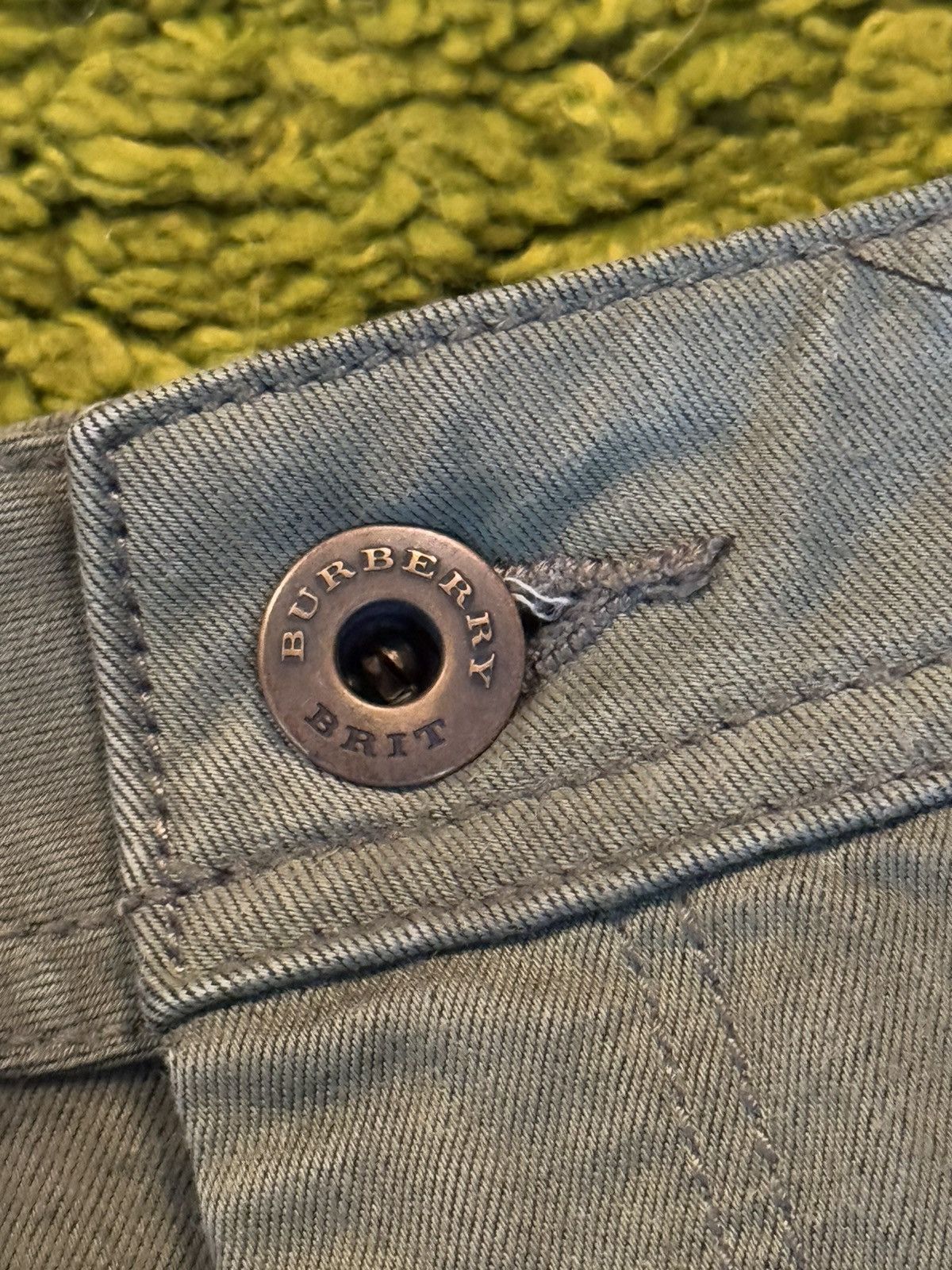 Burberry × Designer Burberry khaki chinos pants Size 27" / US 4 / IT 40 - 5 Thumbnail