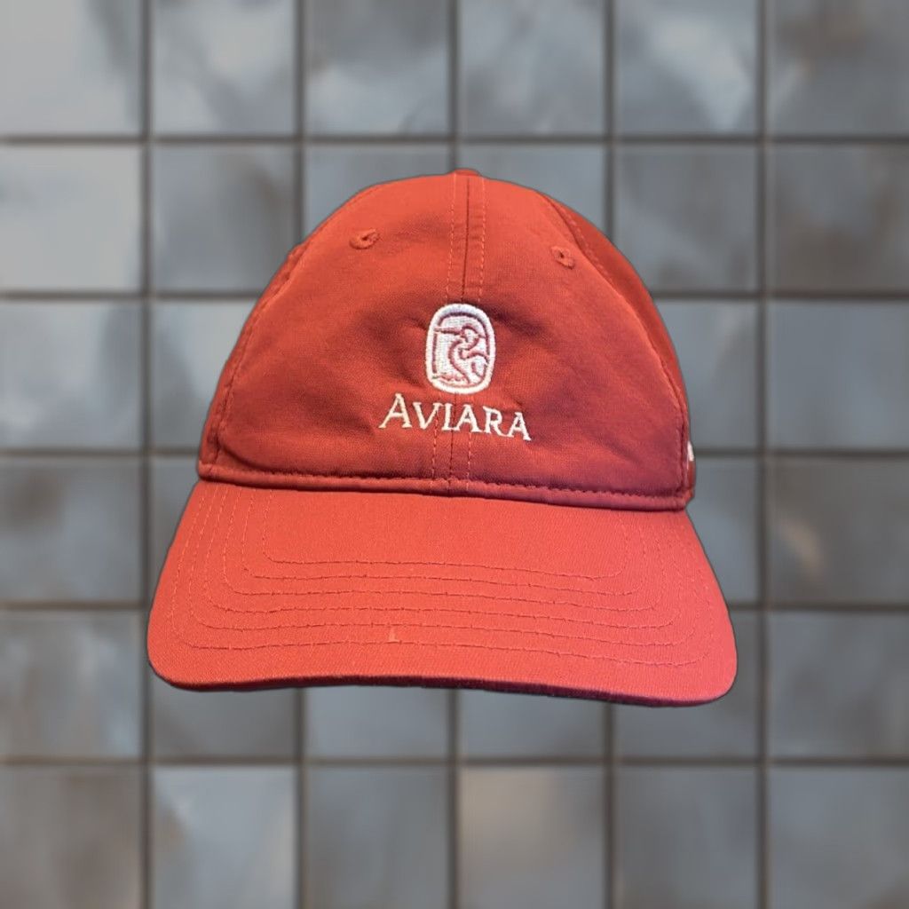 TaylorMade TAYLORMADE Hat Mens Red Adjustable Strapback Aviara Golf Course California - Golf Hat - Men - One Size - Red - Logo - Adjustable - Casual Size ONE SIZE - 1 Thumbnail