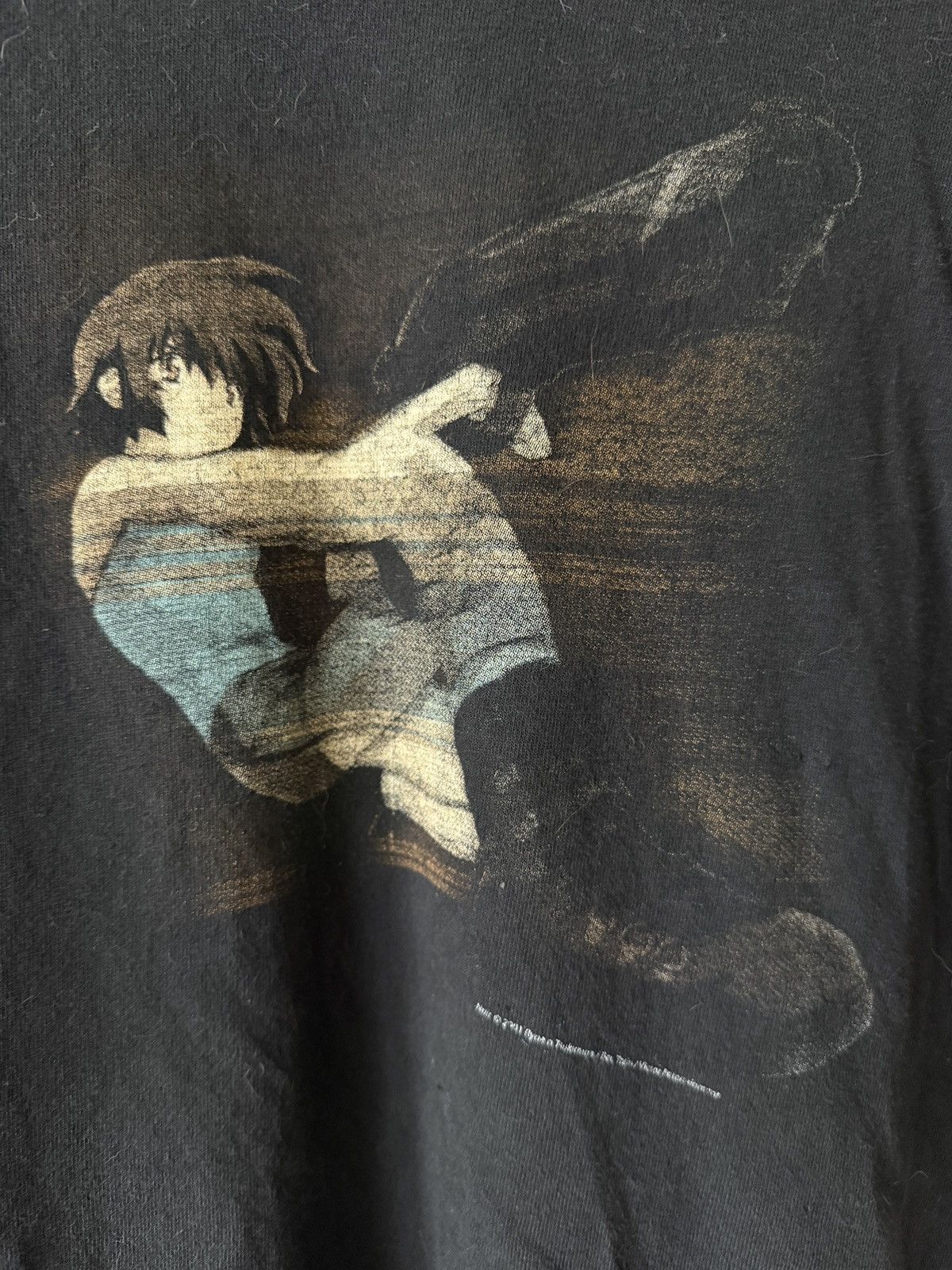 Vintage 2001 Noir Anime T Shirt Size US XL / EU 56 / 4 - 2 Thumbnail
