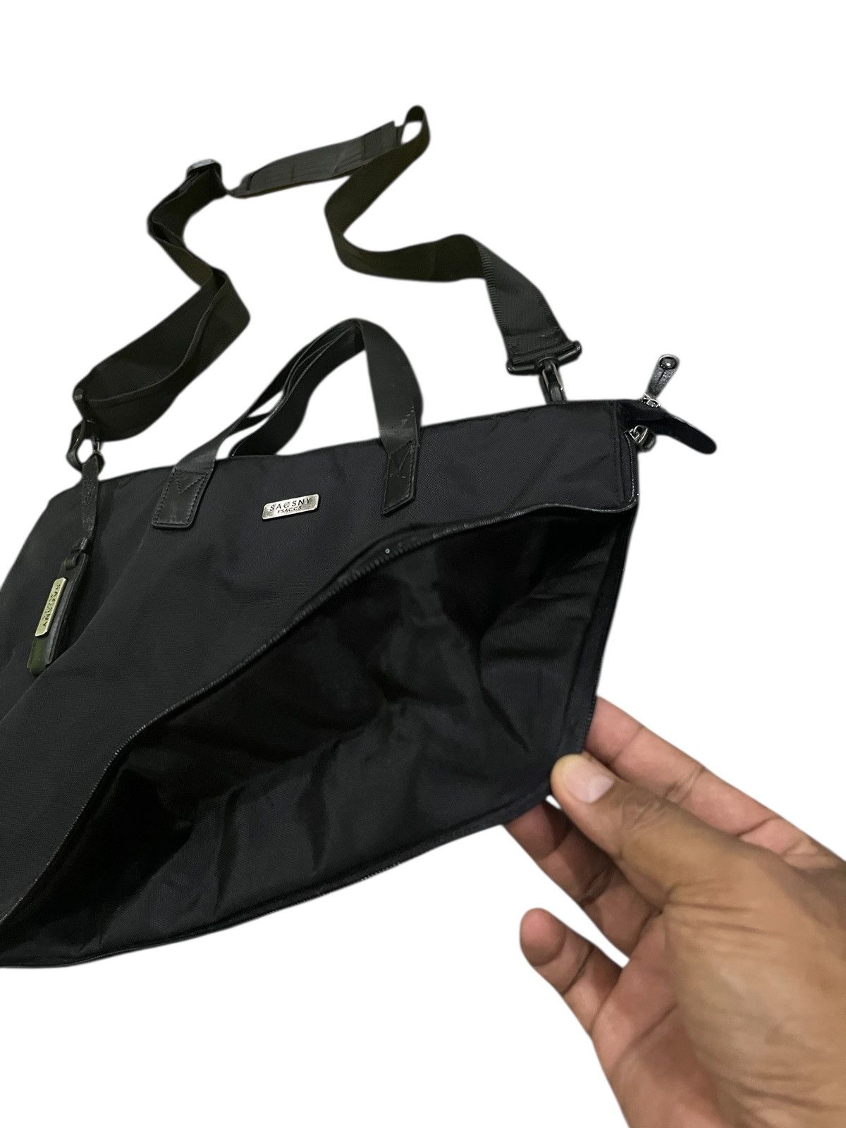 Yohji Yamamoto Y’SACCS YOHJI YAMAMOTO 2WAY BAG NYLON SHOULDER/TOTE Size ONE SIZE - 3 Thumbnail