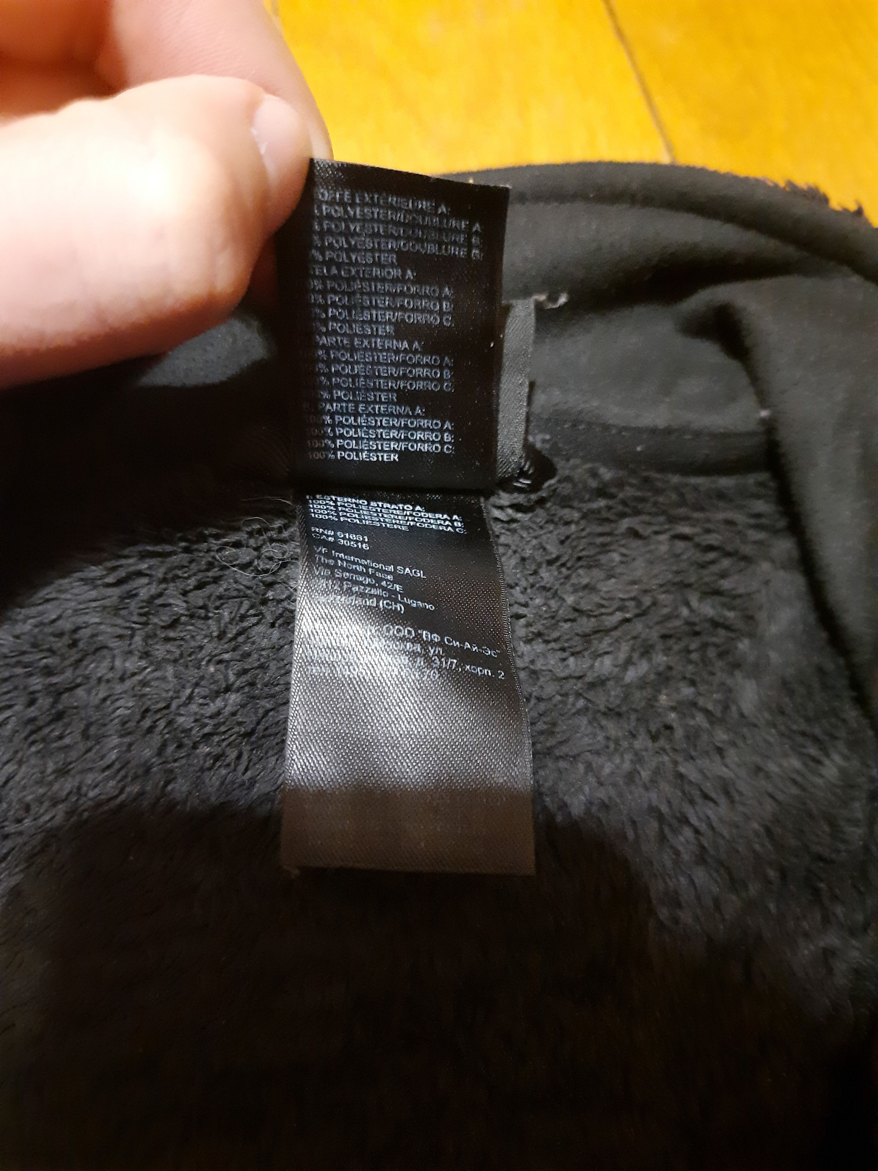 The North Face Flannel Zip Teddy Bear Hoodie Size L / US 10 / IT 46 - 4 Thumbnail