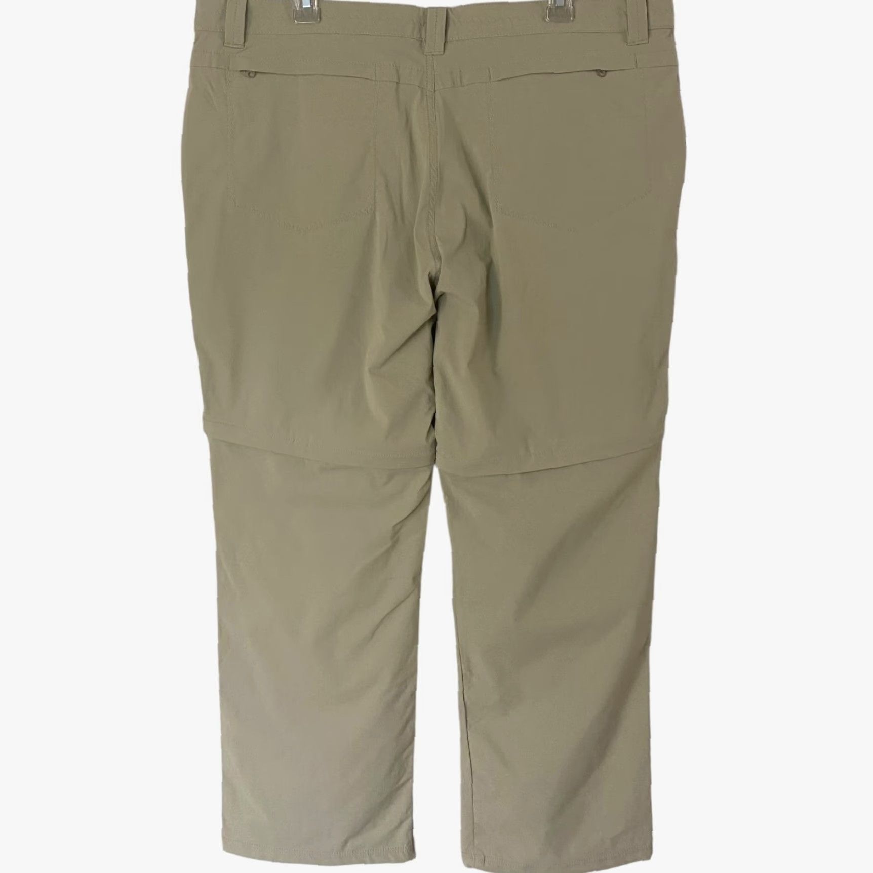 Eddie Bauer Eddie Bauer Travex Convertible Pants Womens Size 16 Tan Nylon Stretch Hiking New Size 38" / US 16 / IT 52 - 3 Thumbnail
