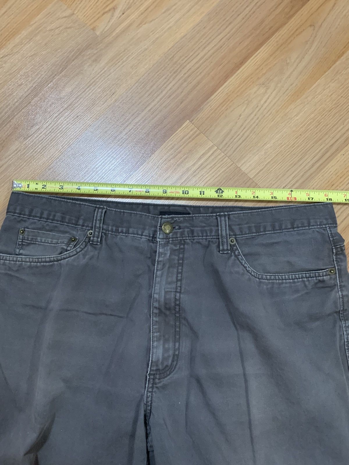 Van Heusen × Vintage 36x29- Van Heusen 5-Pocket Faded Baggy Jean Pants (Grey) Size US 36 / EU 52 - 7 Thumbnail
