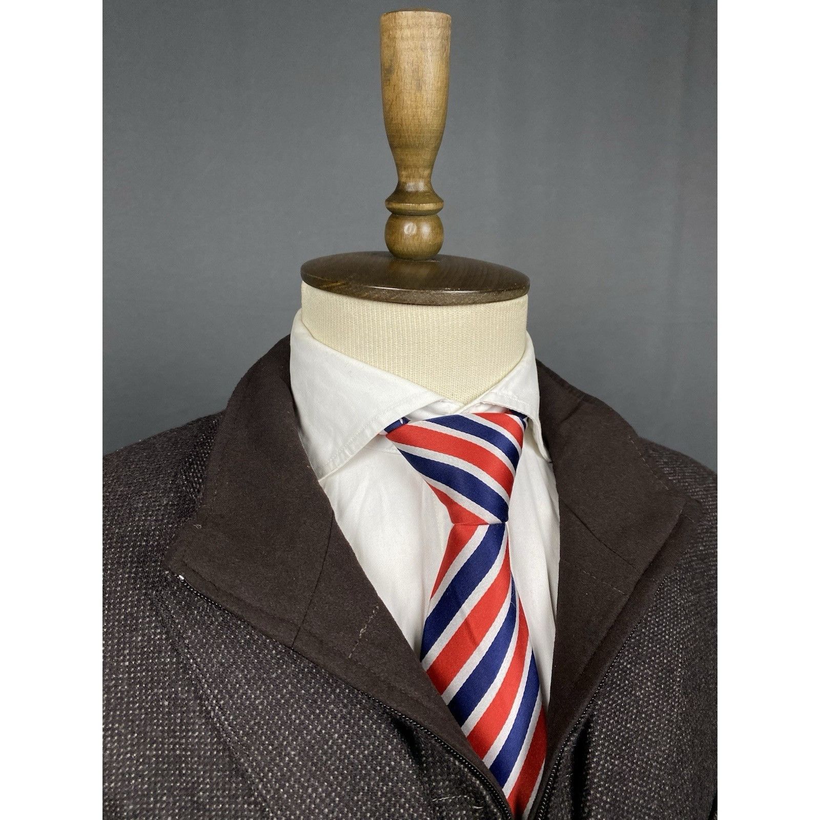 Balmain Balmain Men's Brown Lined Sportccoat Blazer Jacket Size 54 Size 54R - 6 Thumbnail
