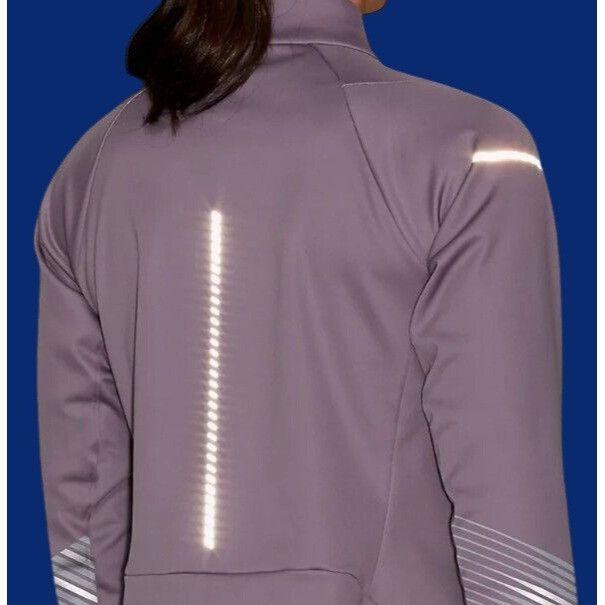 Asics Asics Lite Show 2 Jacket Purple Reflective Thumbhole Running Size M / US 6-8 / IT 42-44 - 11 Thumbnail