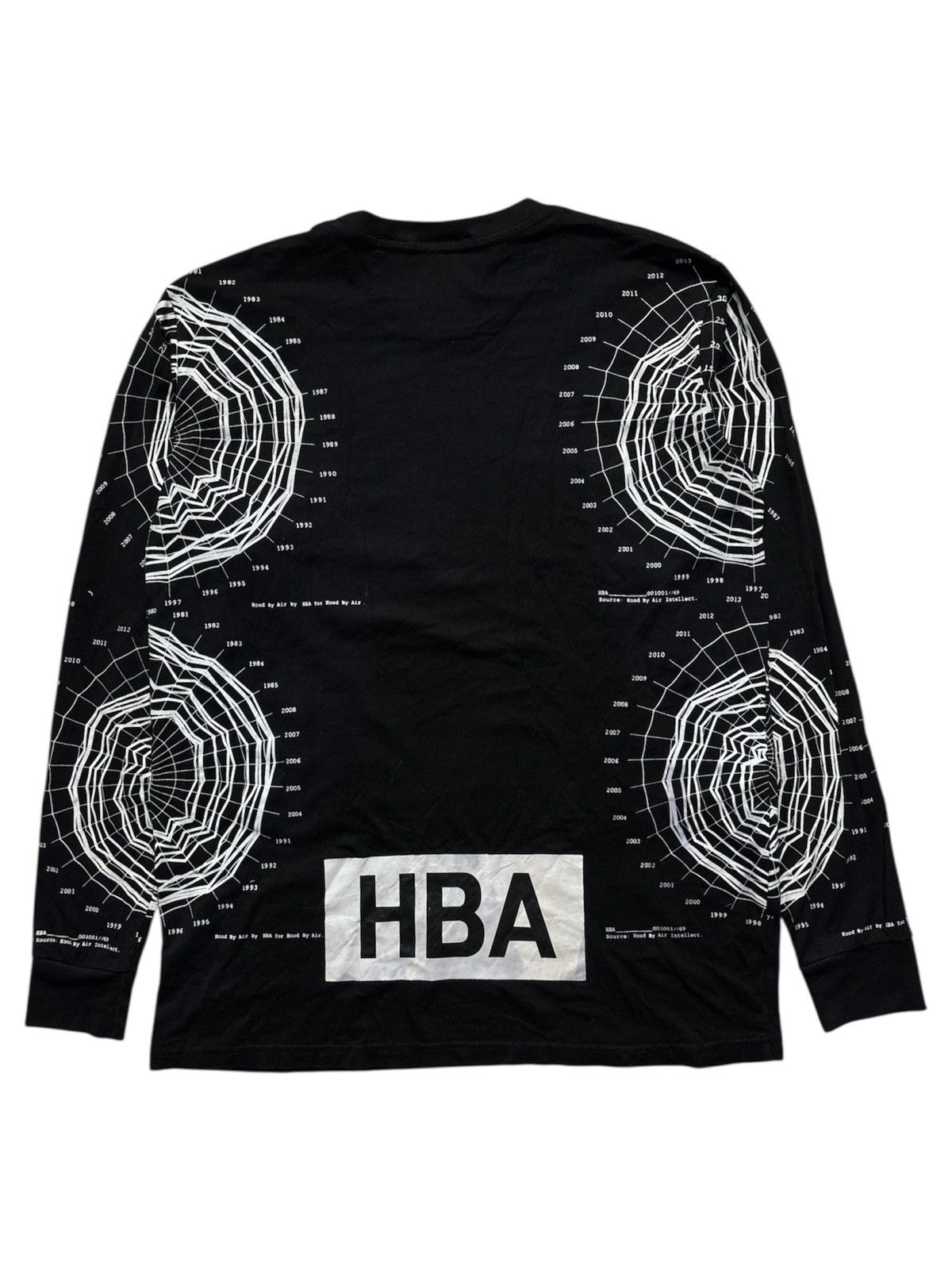 Hood By Air HBA Intellect long Sleeve T-shirt Size US M / EU 48-50 / 2 - 2 Thumbnail