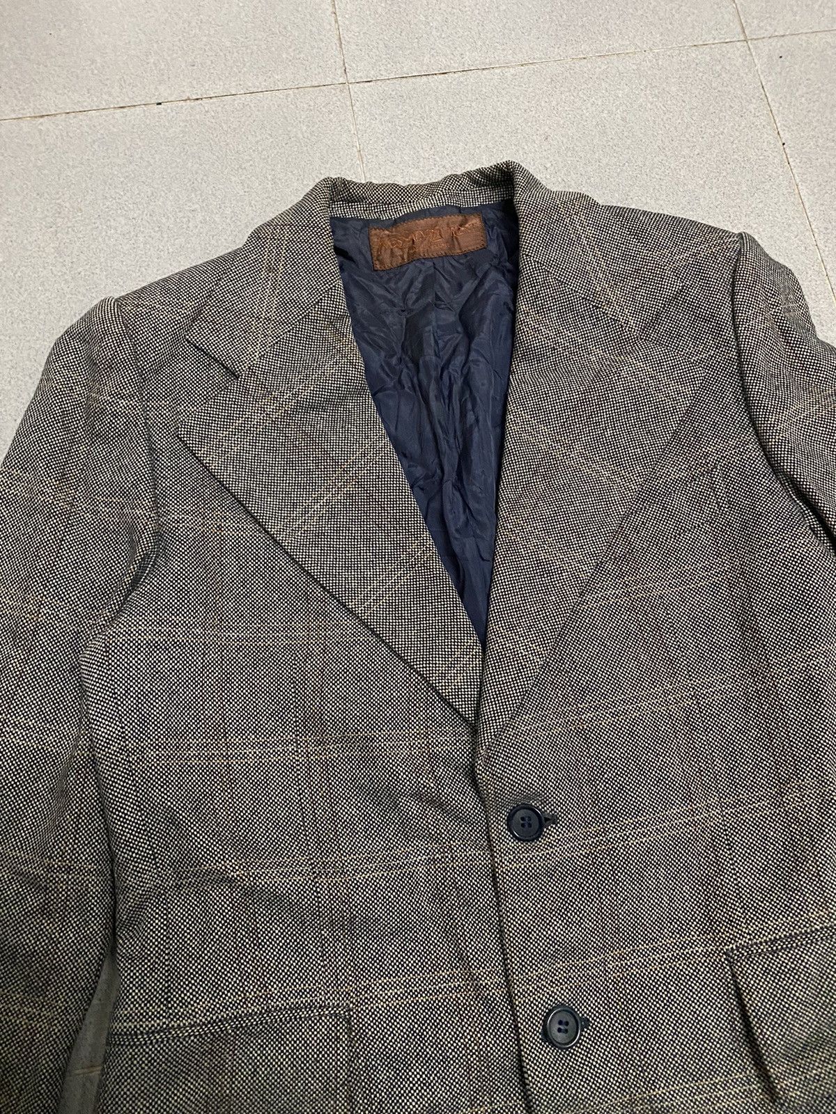 Yves Saint Laurent YvesSaintLaurent Plaid Blazer coat Size US M / EU 48-50 / 2 - 3 Thumbnail