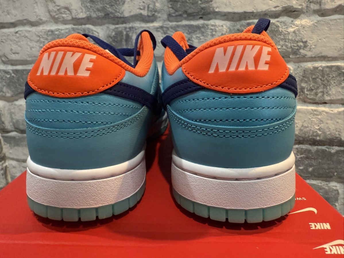 Nike Nike Dunk Low SE Baltic Blue Total Orange Size 10 HQ1538-416 Size US 10 / EU 43 - 4 Thumbnail