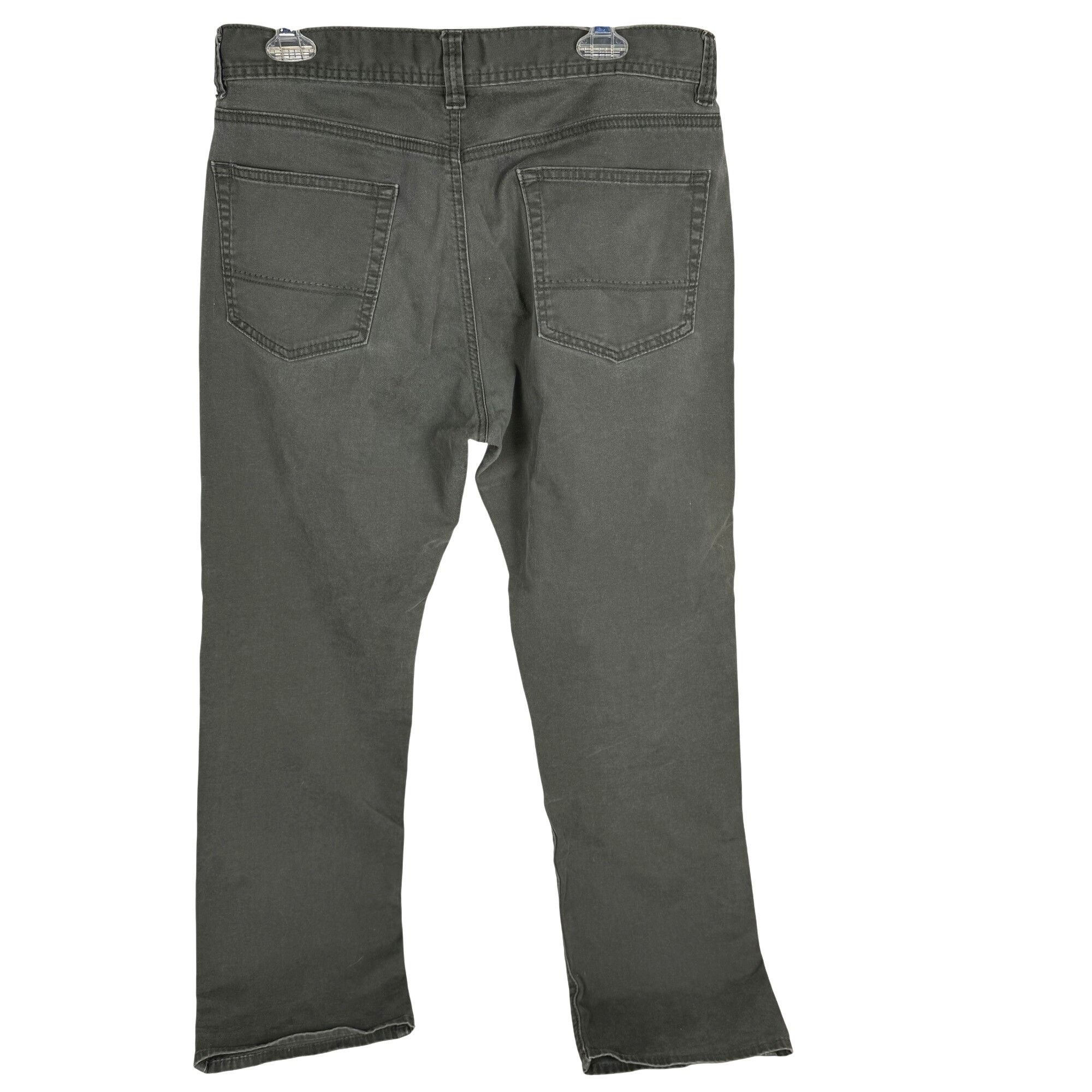 Other Kirkland Signature Men's 5-Pocket Pants Olive Green 34 x 32 Size US 34 / EU 50 - 4 Thumbnail