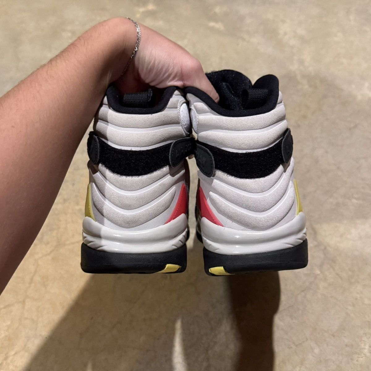 Jordan Brand Air Jordan 8 SP Retro SE White Multicolor 2019 US 11 Size US 11 / EU 44 - 6 Thumbnail