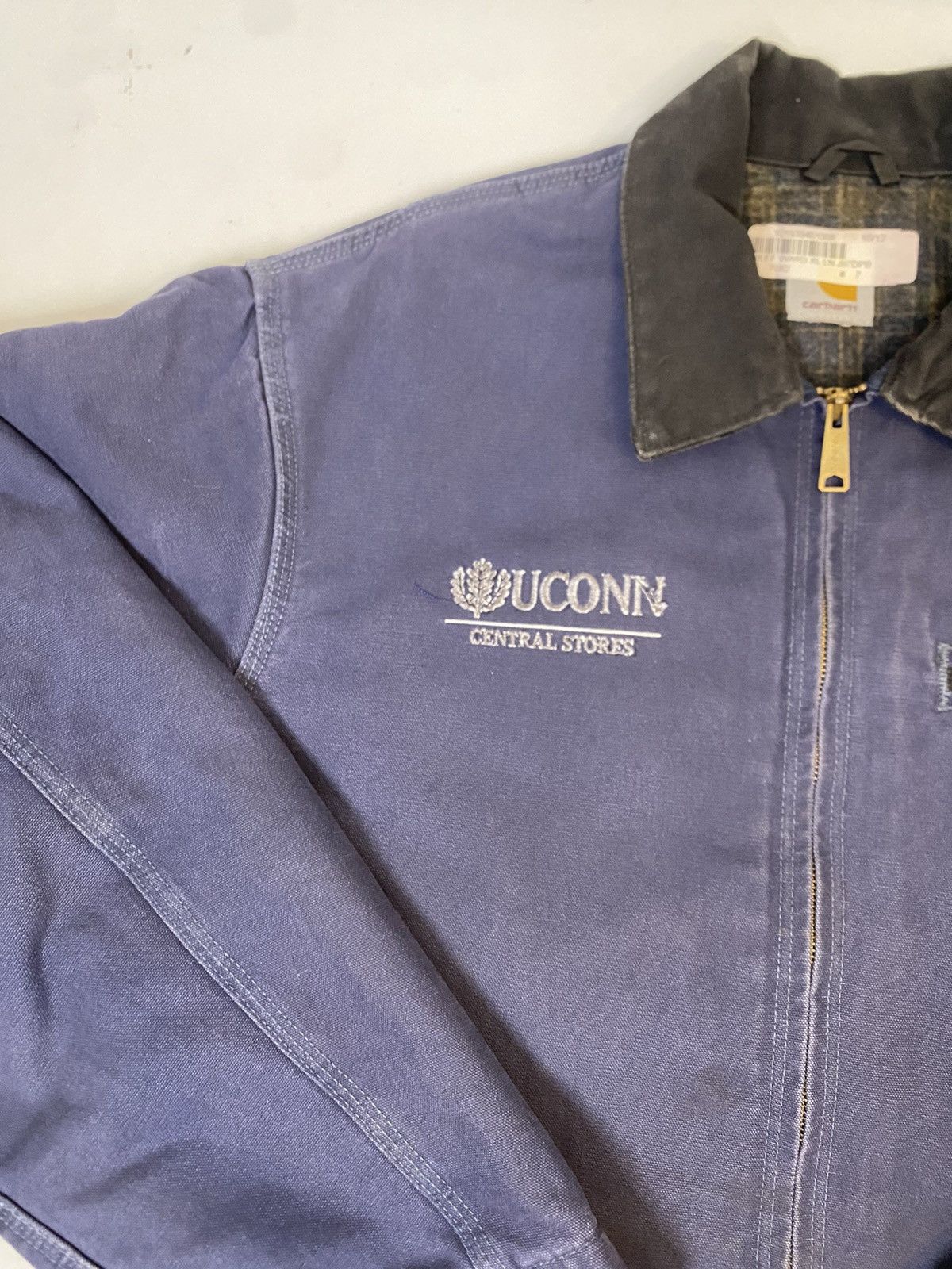 Carhartt Detroit Jacket Carhartt USA size XL J97 DPB blue used Size US XL / EU 56 / 4 - 9 Thumbnail