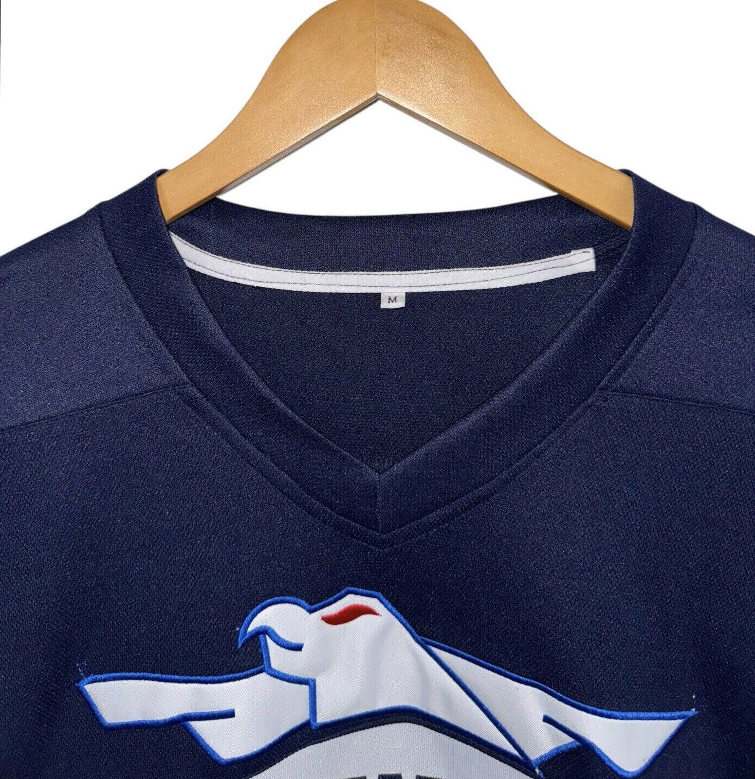 Disney Disney The Mighty Ducks Bombay #9 Stitched Hockey Jersey M Size US M / EU 48-50 / 2 - 3 Thumbnail