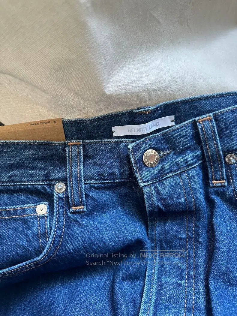 Helmut Lang Helmut Lang MASC HI STRAIGHT ACC BRIGHT STONE Size US 32 / EU 48 - 4 Thumbnail
