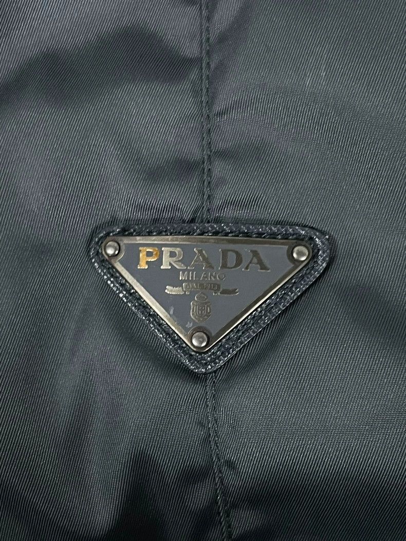 Prada Prada Blue Side Triangle Logo Zipper Jacket 2502-Nextarrow Size US M / EU 48-50 / 2 - 3 Thumbnail