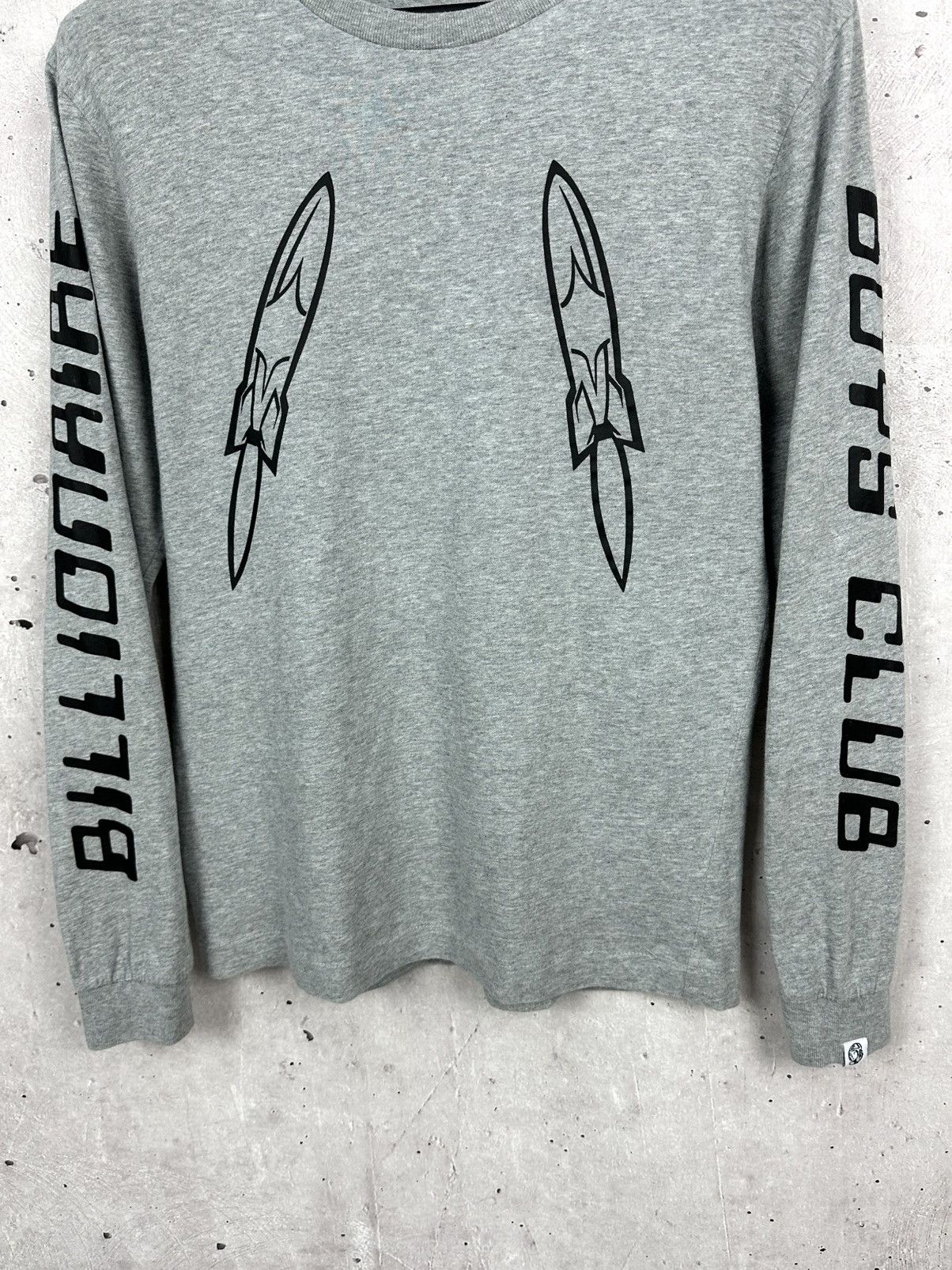 Billionaire Boys Club Vintage Billionaire Boys Club Printed Long Sleeve Sweatshirt Size US S / EU 44-46 / 1 - 3 Thumbnail