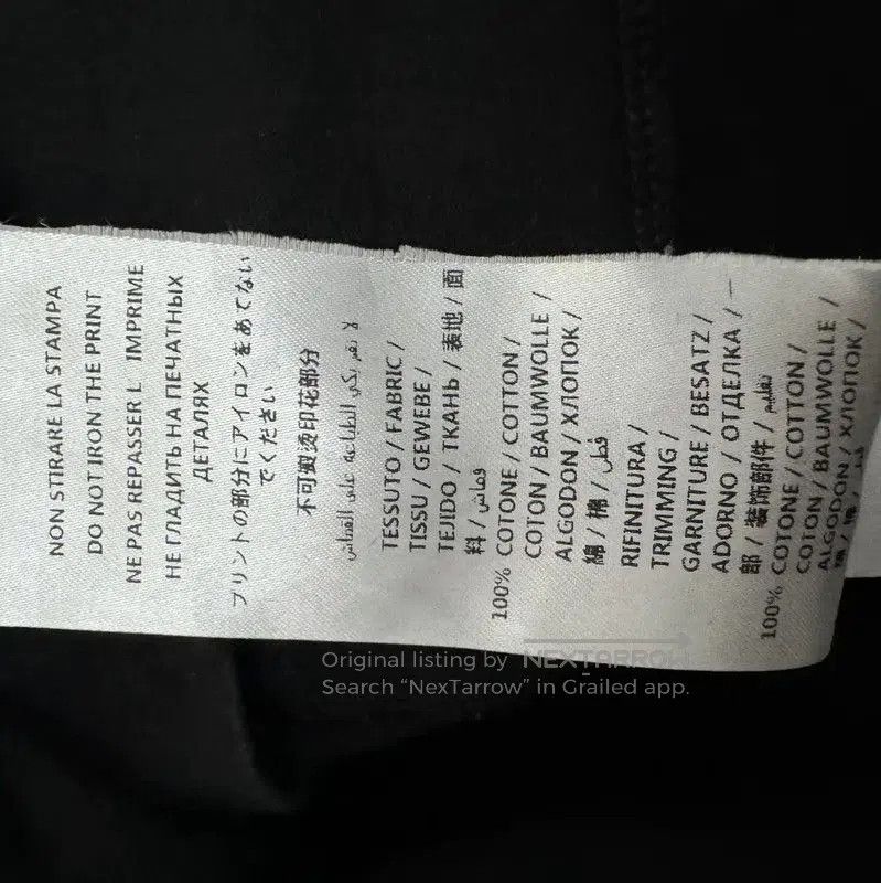 Alexander McQueen Alexander McQueen Black Cotton Logo Embroidered Tee . Size US XS / EU 42 / 0 - 5 Thumbnail