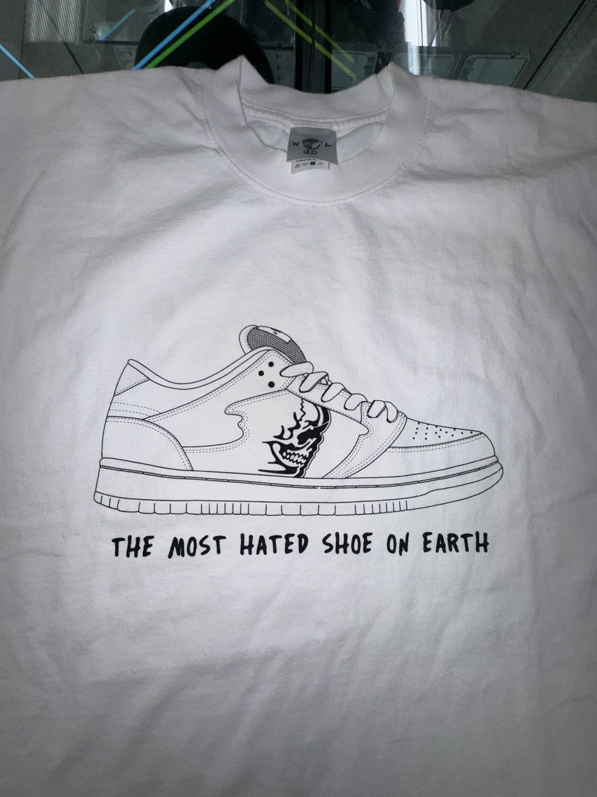 Warren Lotas Warren Lotas Most Hated Shoe on Earth Tee White f&f Size US XL / EU 56 / 4 - 3 Thumbnail