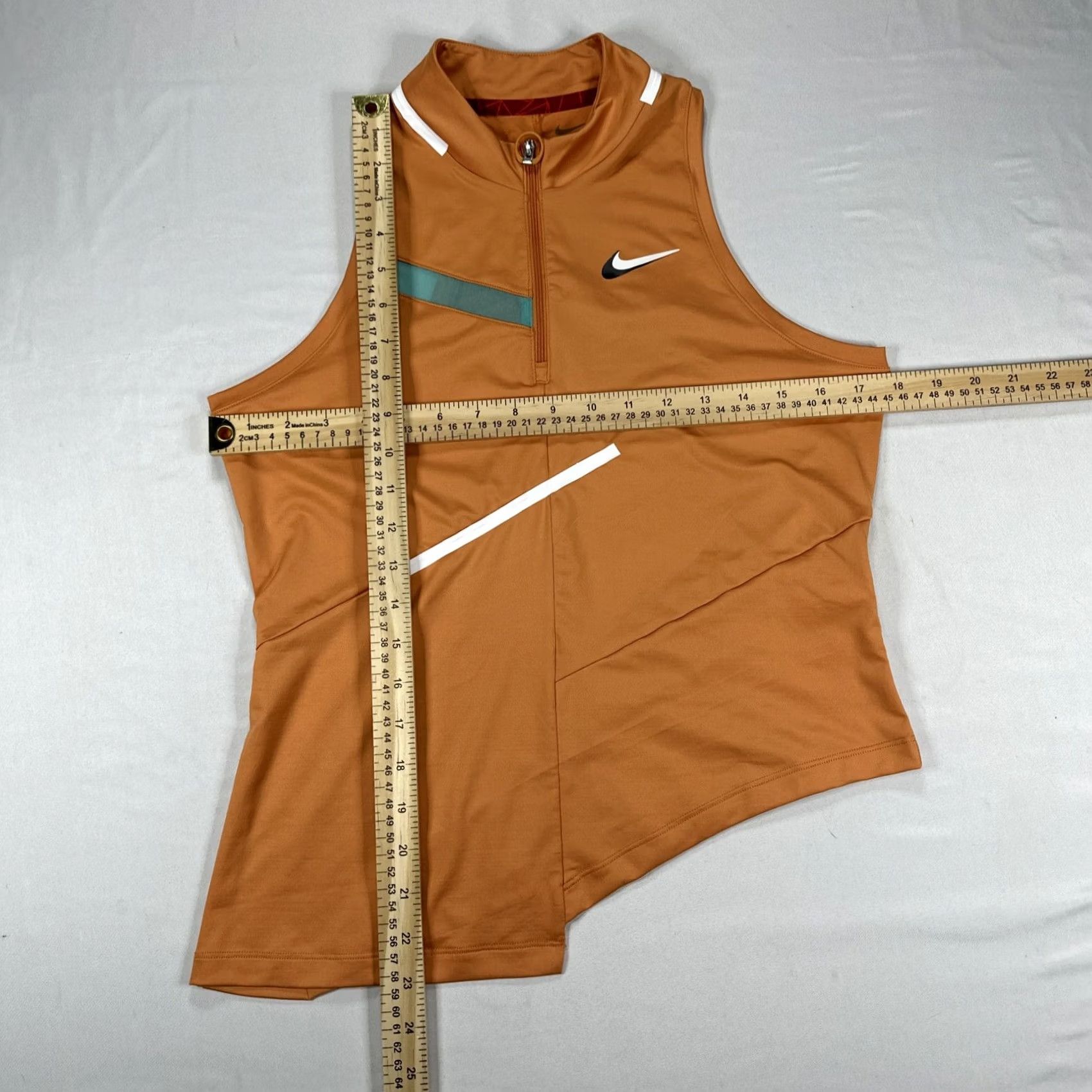 Nike Nike Dri-Fit Tank Womens Tennis Activewear Sleeveless M Hot Curry DD8705-808 Size M / US 6-8 / IT 42-44 - 2 Thumbnail
