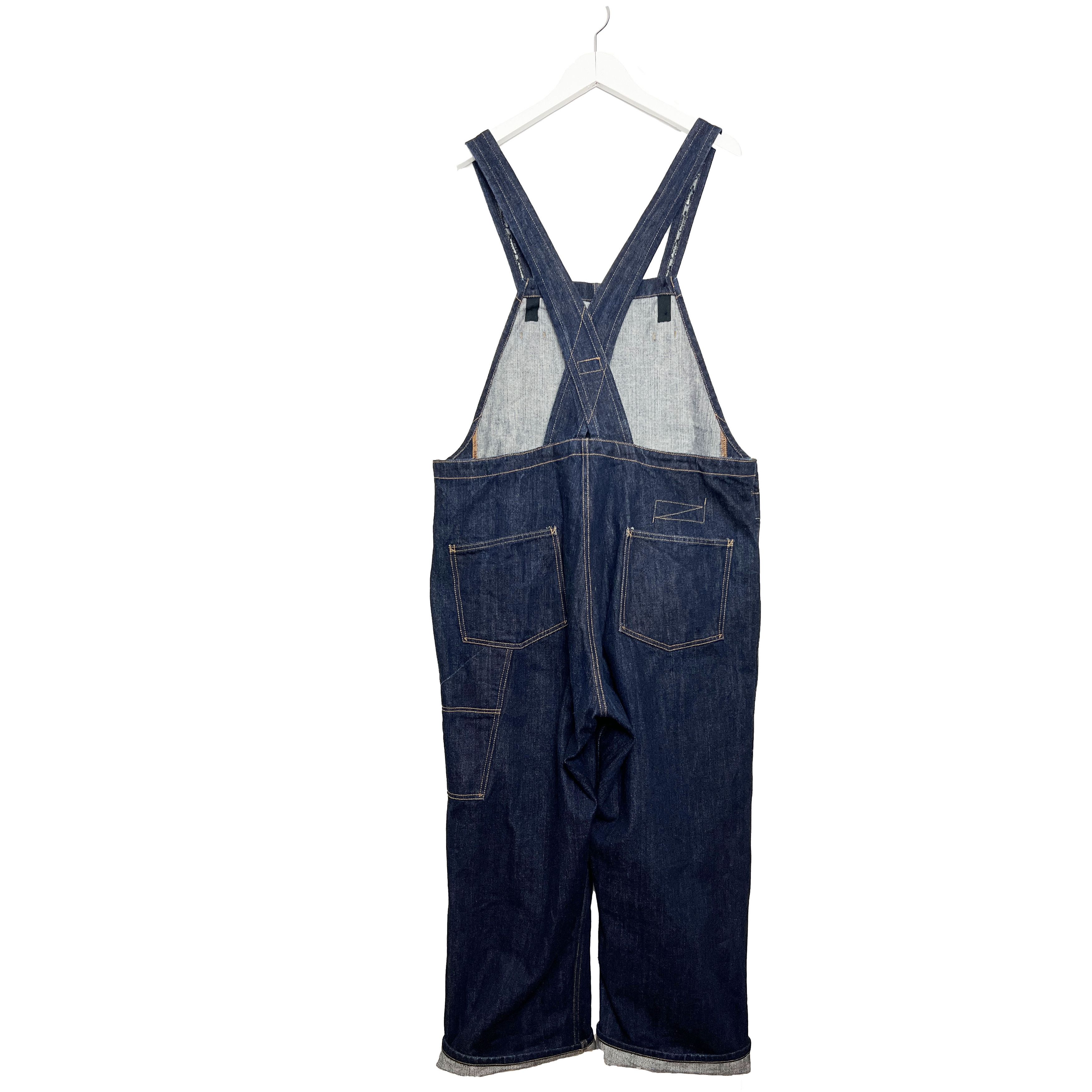 BLACK SIGN Denim Delta Apron Overalls. Size US 34 / EU 50 - 2 Thumbnail