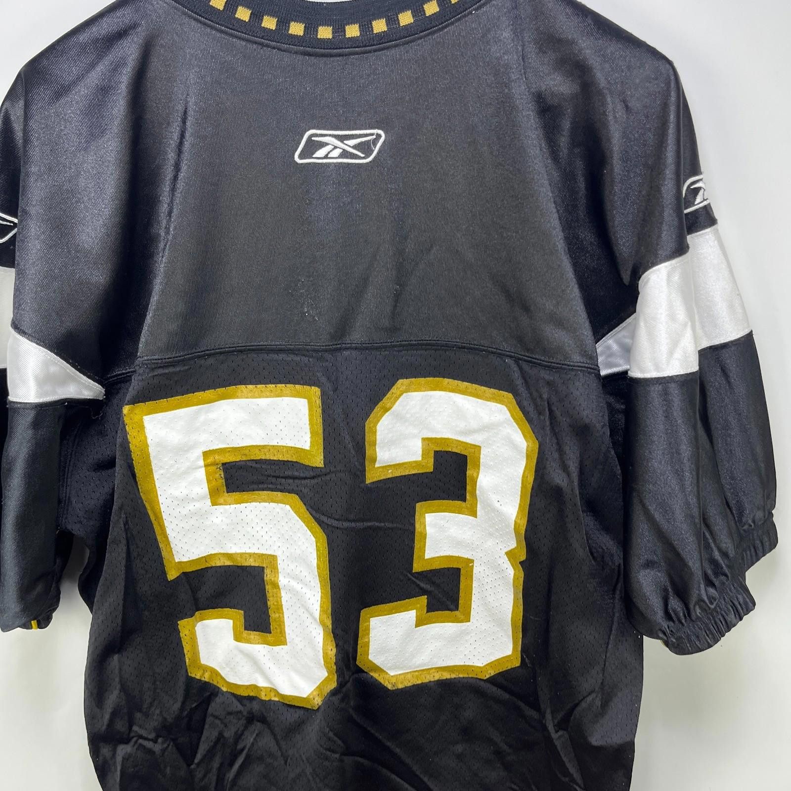 Reebok Vintage Reebok Tennessee Titans Football Jersey XL #53 Size ONE SIZE - 7 Thumbnail