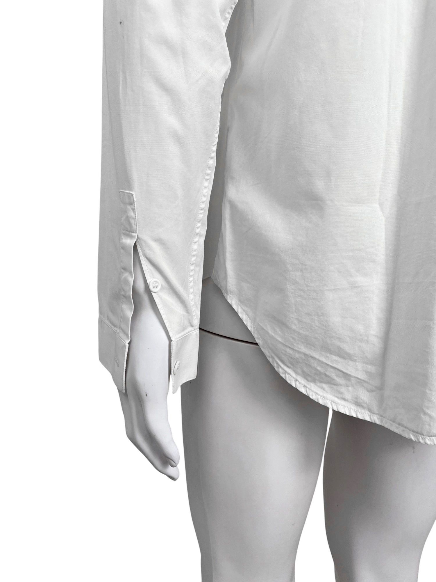 Dior by Kris Van Assche F/W2010 White Cotton Korean Shirt Size US L / EU 52-54 / 3 - 7 Thumbnail