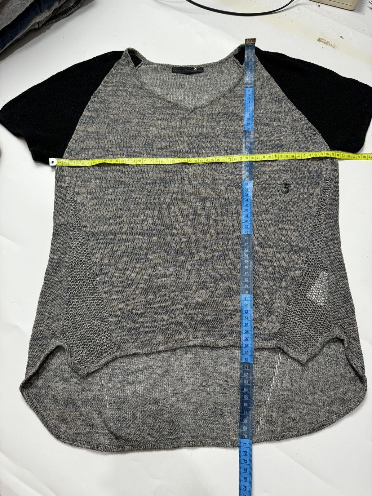 If Six Was Nine × Japanese Brand × Le Grande Bleu (L.G.B.) RB.Still by Rookiebud Flare Hem Knit Tees Lgb Ifsix style Size US M / EU 48-50 / 2 - 8 Thumbnail