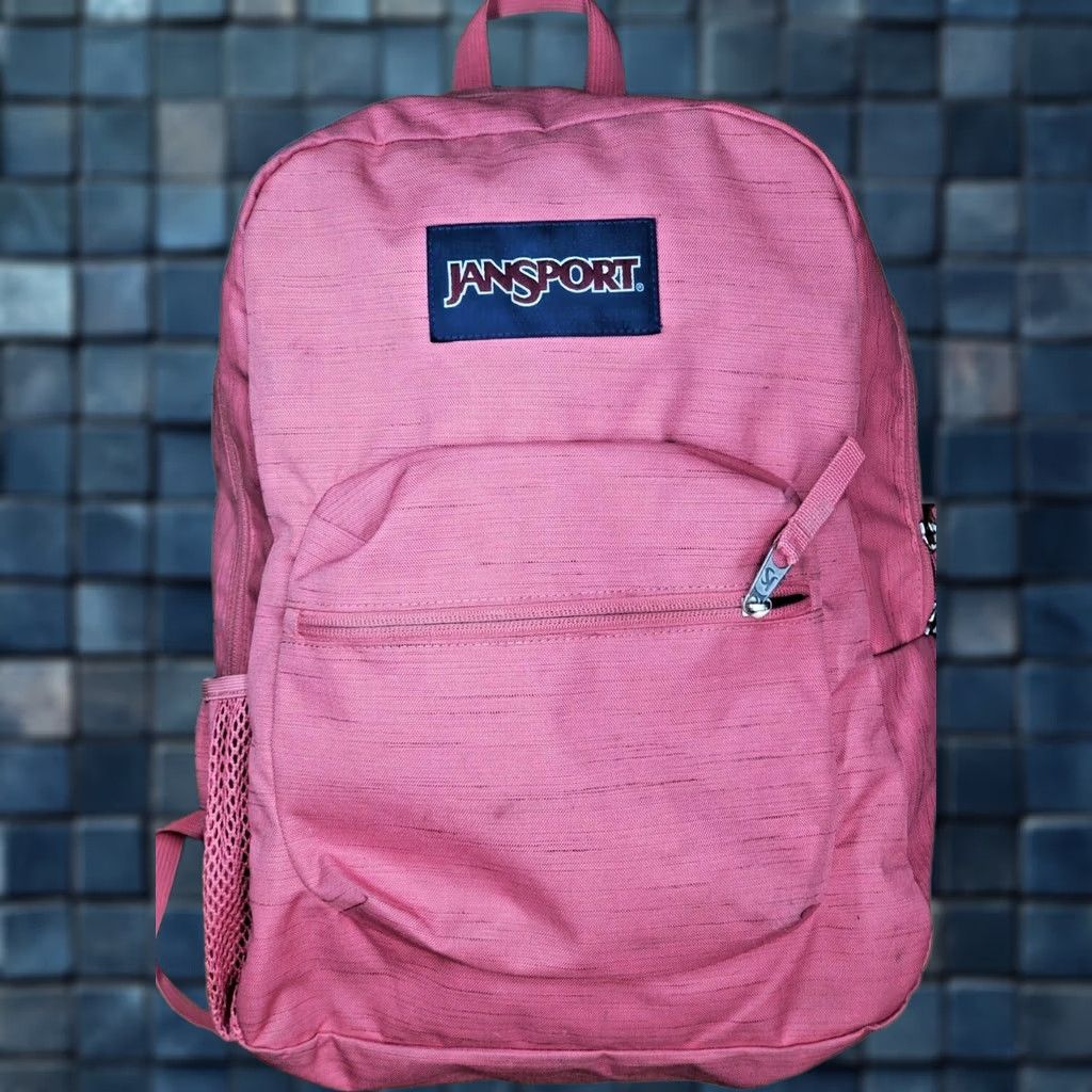 Jansport Jansport Backpack Pink-Peach 2 Strap Padded Multi-pocket Side Drink Pockets Size ONE SIZE - 1 Thumbnail