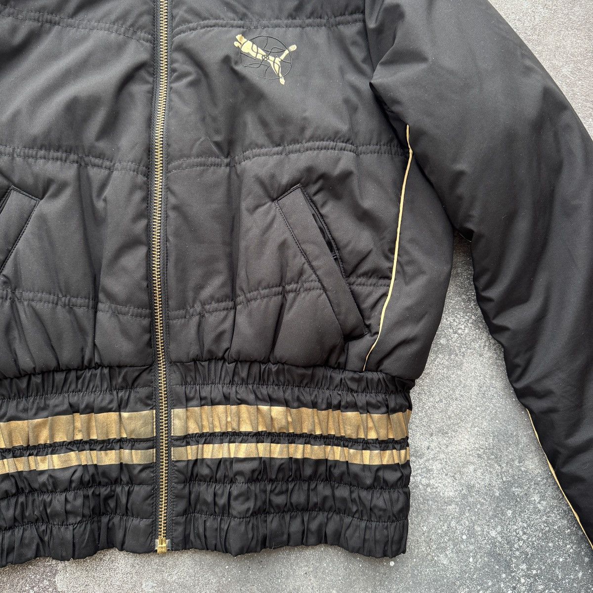Puma Puma Y2K Vintage Grunge Cropped Bomber Jacket Size S / US 4 / IT 40 - 8 Thumbnail