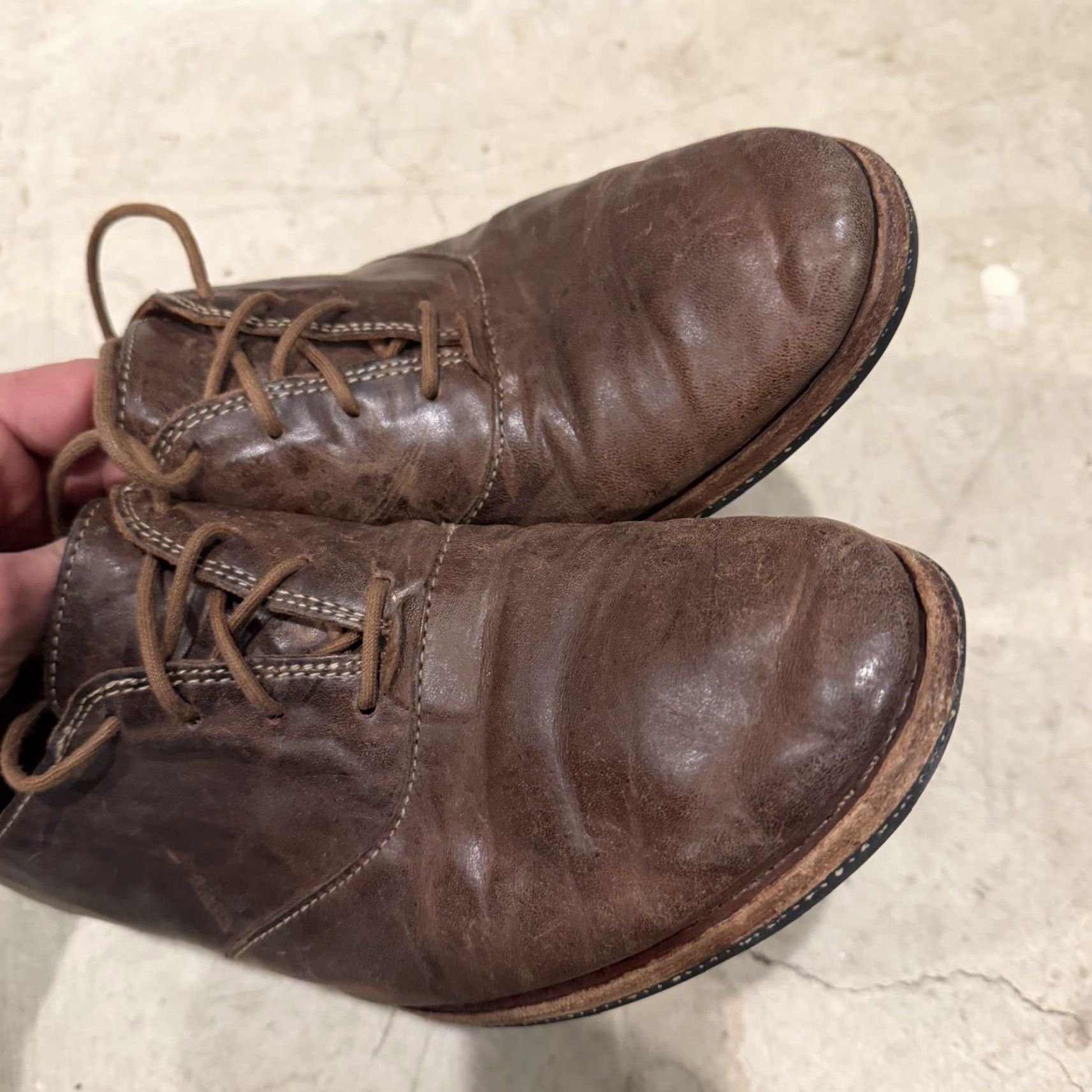 Timberland Timberland Bardstown Plain Toe Leather Oxfords Mens 9 Brown Oxford Shoes Size US 9 / EU 42 - 5 Thumbnail
