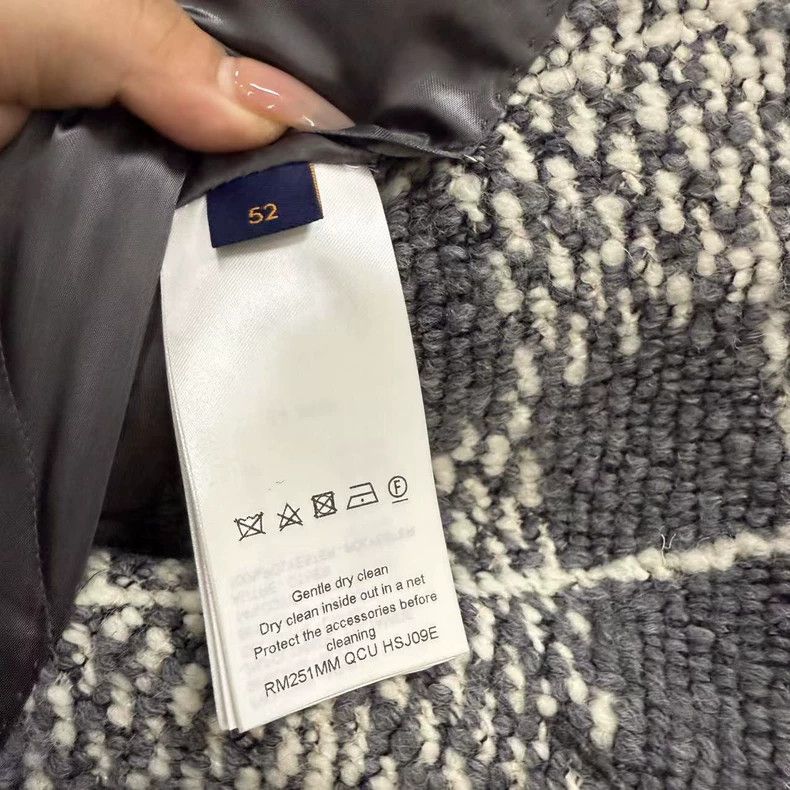 Louis Vuitton 25 Early Spring Men's Collection Grey Rhombus