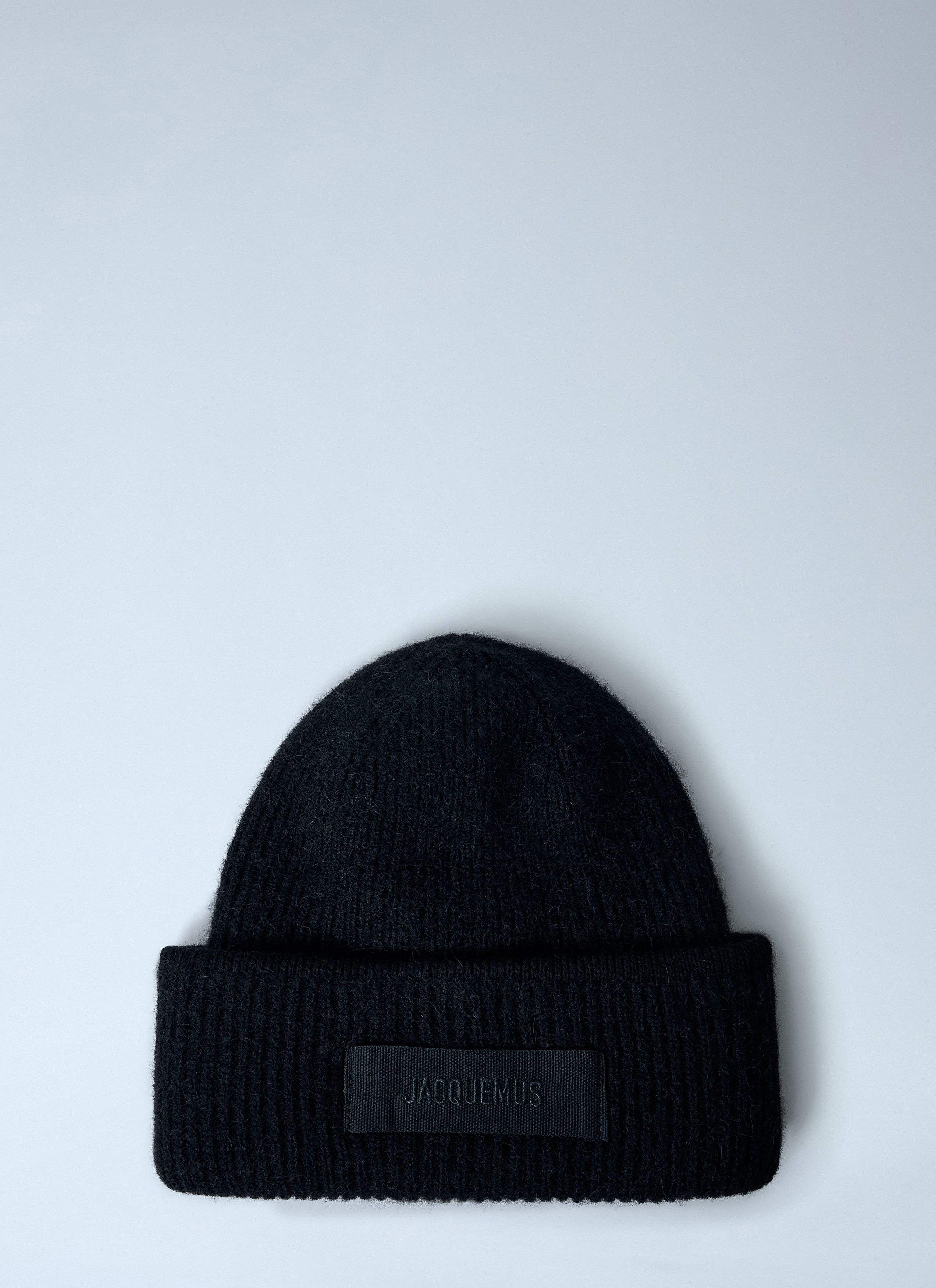 Jacquemus Logo Motif Beanie Hat Size ONE SIZE - 1 Thumbnail