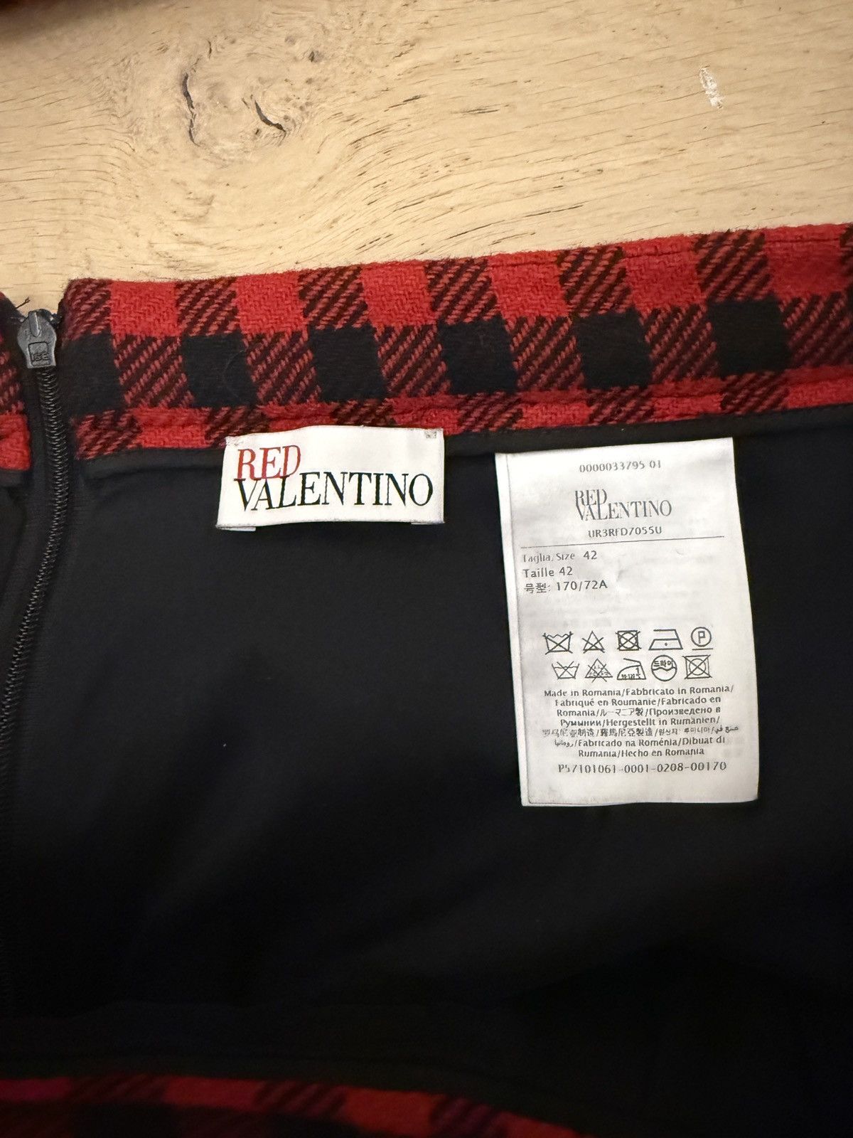 RED Valentino RED Valentino Gingham Blazer & Shorts Set Size M / US 6-8 / IT 42-44 - 3 Thumbnail