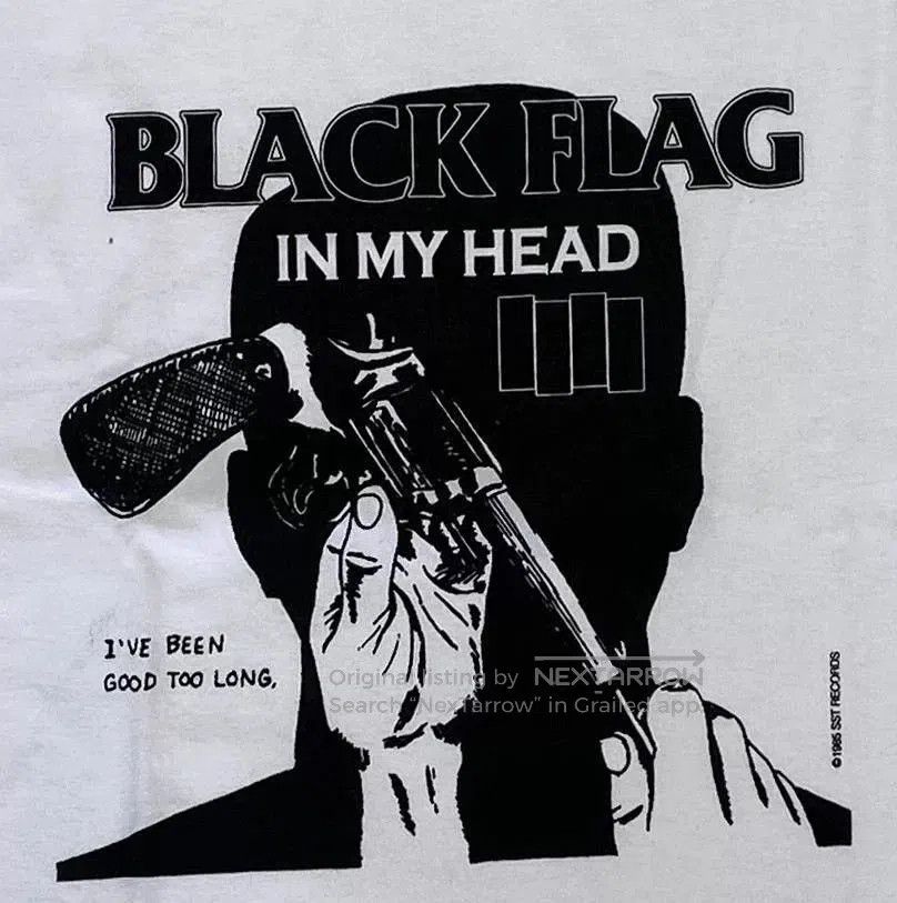 Black Flag Black Flag 00s Vintage Tee. Size US M / EU 48-50 / 2 - 2 Thumbnail