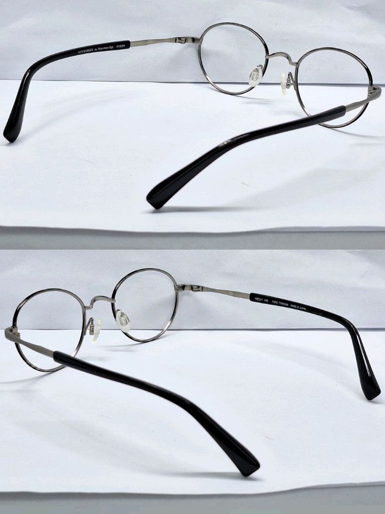 Vintage NEWYORKER by Maruman NY6224 Pure Titanium Round Frame 10g Size ONE SIZE - 8 Thumbnail